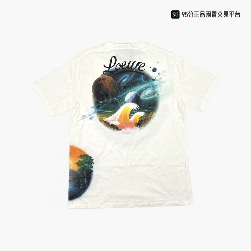 Loewe LOEWE FW21 Graphic Print Short Sleeve T-Shirt Size US XL / EU 56 / 4 - 4 Thumbnail