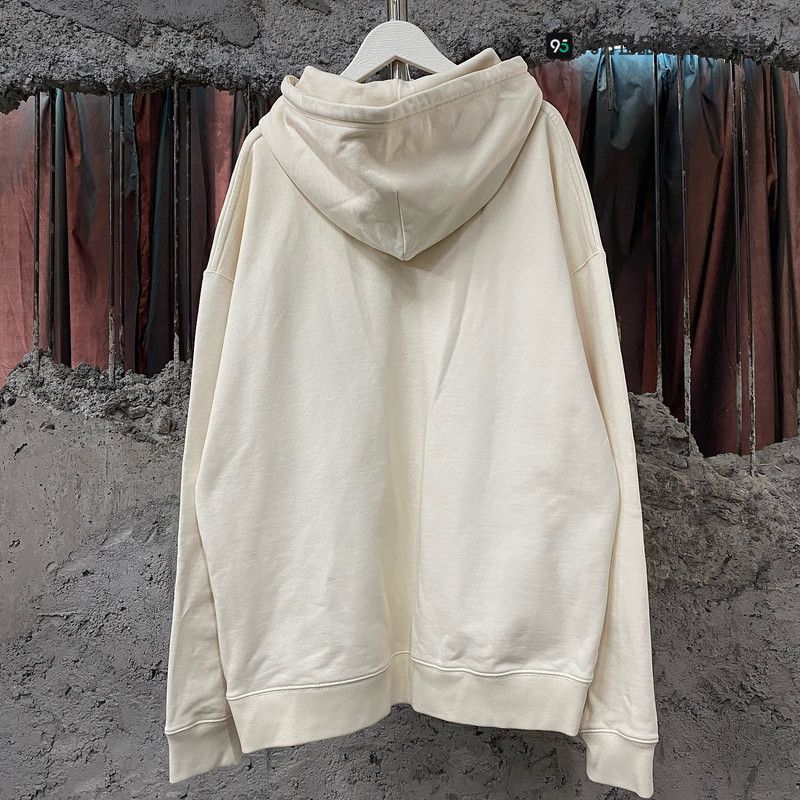 Loewe LOEWE FW21 Men's Cotton Drawstring Hoodie Size US L / EU 52-54 / 3 - 6 Thumbnail