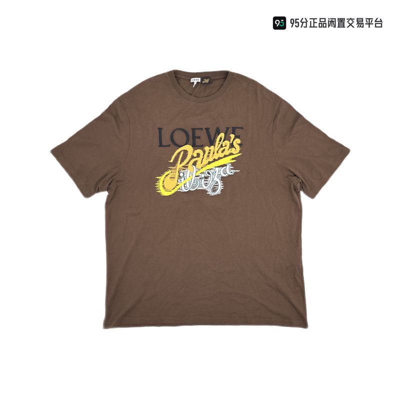 Loewe LOEWE Paula's Ibiza SS25 Men's Loose Crewneck T-Shirt Size US M / EU 48-50 / 2 - 3 Thumbnail