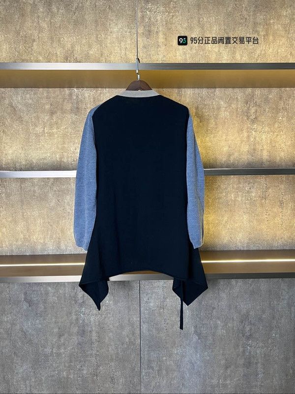 Loewe LOEWE Men's Long-Sleeve Round Neck Cardigan Knitwear Size US L / EU 52-54 / 3 - 3 Thumbnail