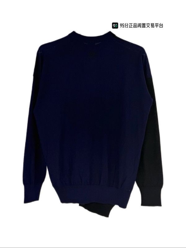 Loewe LOEWE Color-Block Round Neck Long-Sleeve Knit Sweater Size US XS / EU 42 / 0 - 2 Thumbnail