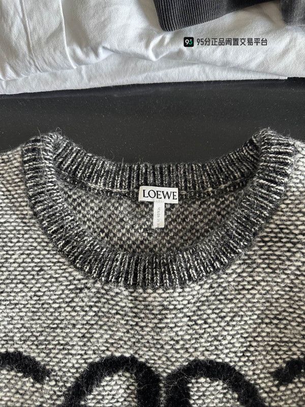 Loewe LOEWE Men's Floral Pattern Round Neck Pullover Sweater Size US M / EU 48-50 / 2 - 4 Thumbnail