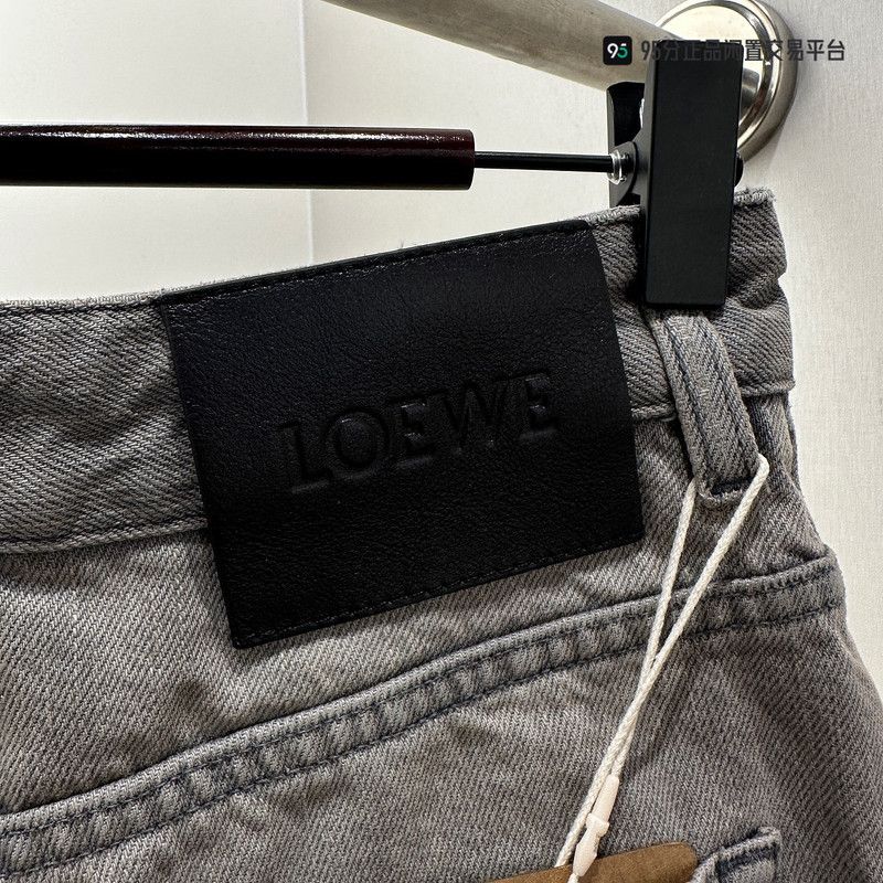 Loewe LOEWE FW24 Washed Zip Side Pocket Jeans Size US 34 / EU 50 - 6 Thumbnail