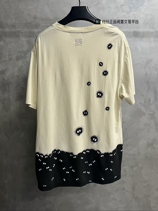 Loewe LOEWE Solid Coal Ball Print Short-Sleeve T-Shirt Size US L / EU 52-54 / 3 - 4 Thumbnail