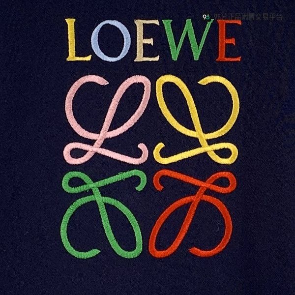 Loewe LOEWE Rainbow Logo Embroidered Round Neck Sweatshirt Size US XS / EU 42 / 0 - 4 Thumbnail