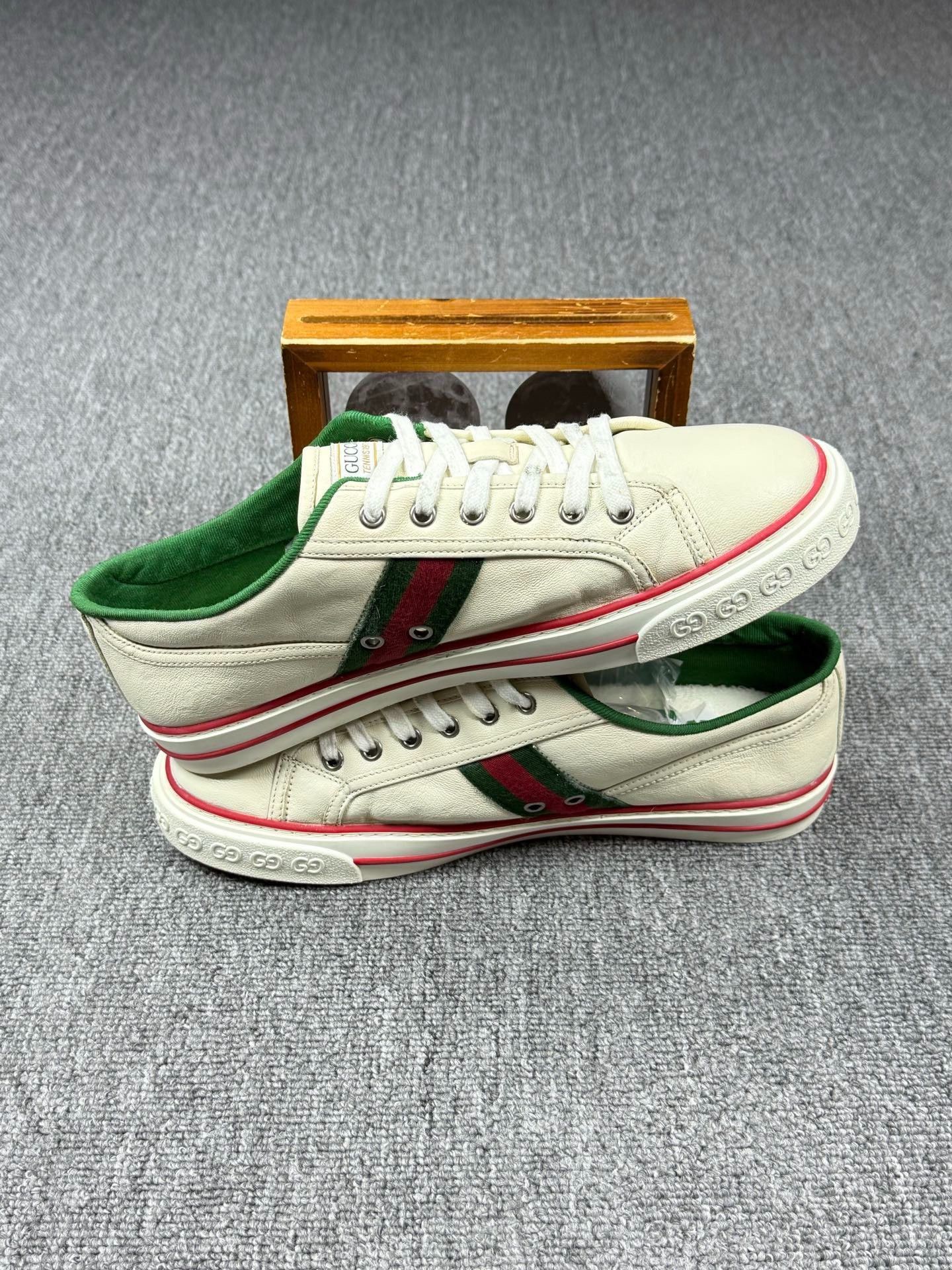 Gucci Gucci Tennis White Lowtop Sneakers 9 Men Size US 9 / EU 42 - 3 Thumbnail
