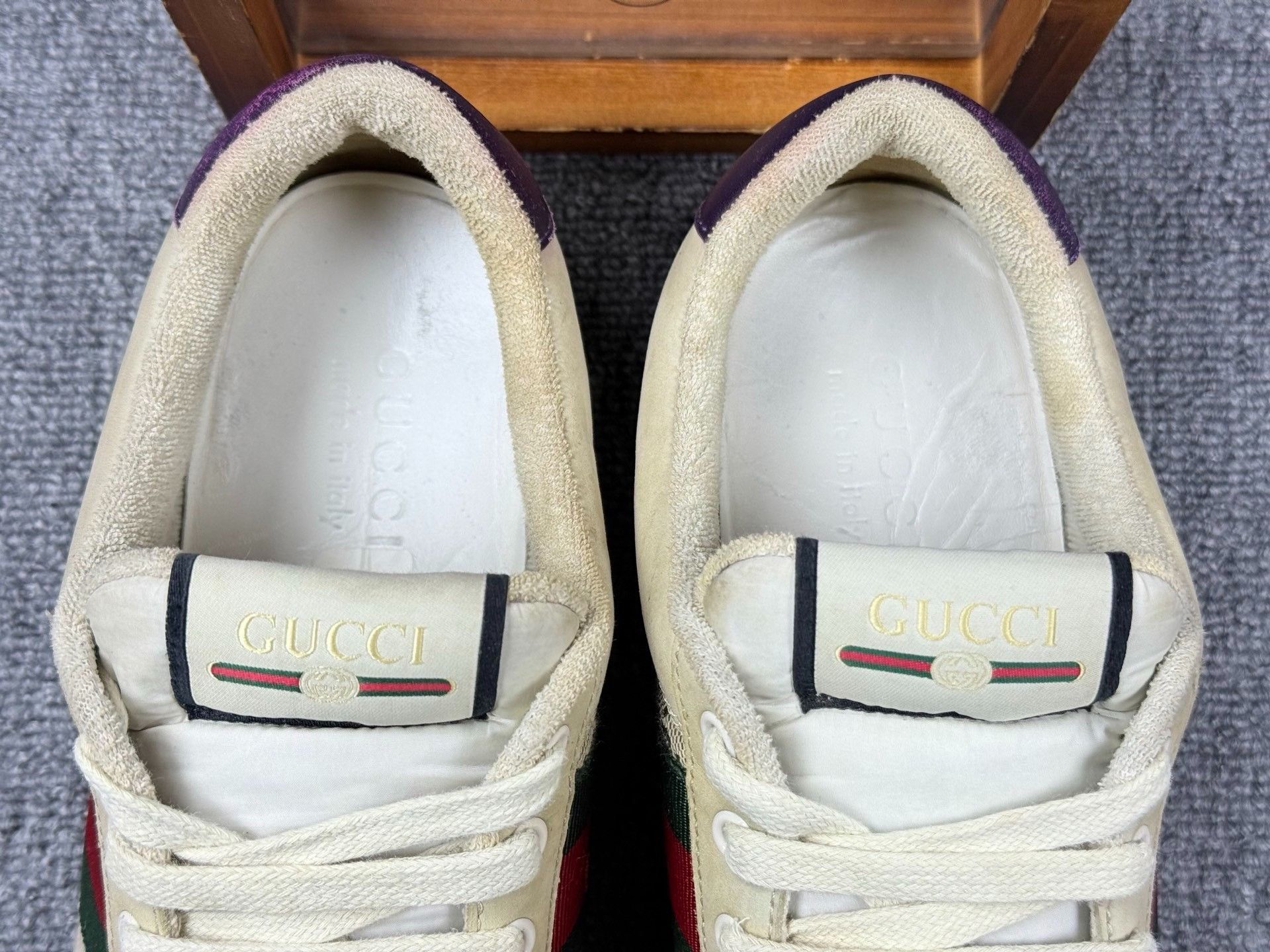 Gucci Gucci Beige Lowtop Sneakers 7.5 Men Size US 7.5 / EU 40-41 - 9 Thumbnail