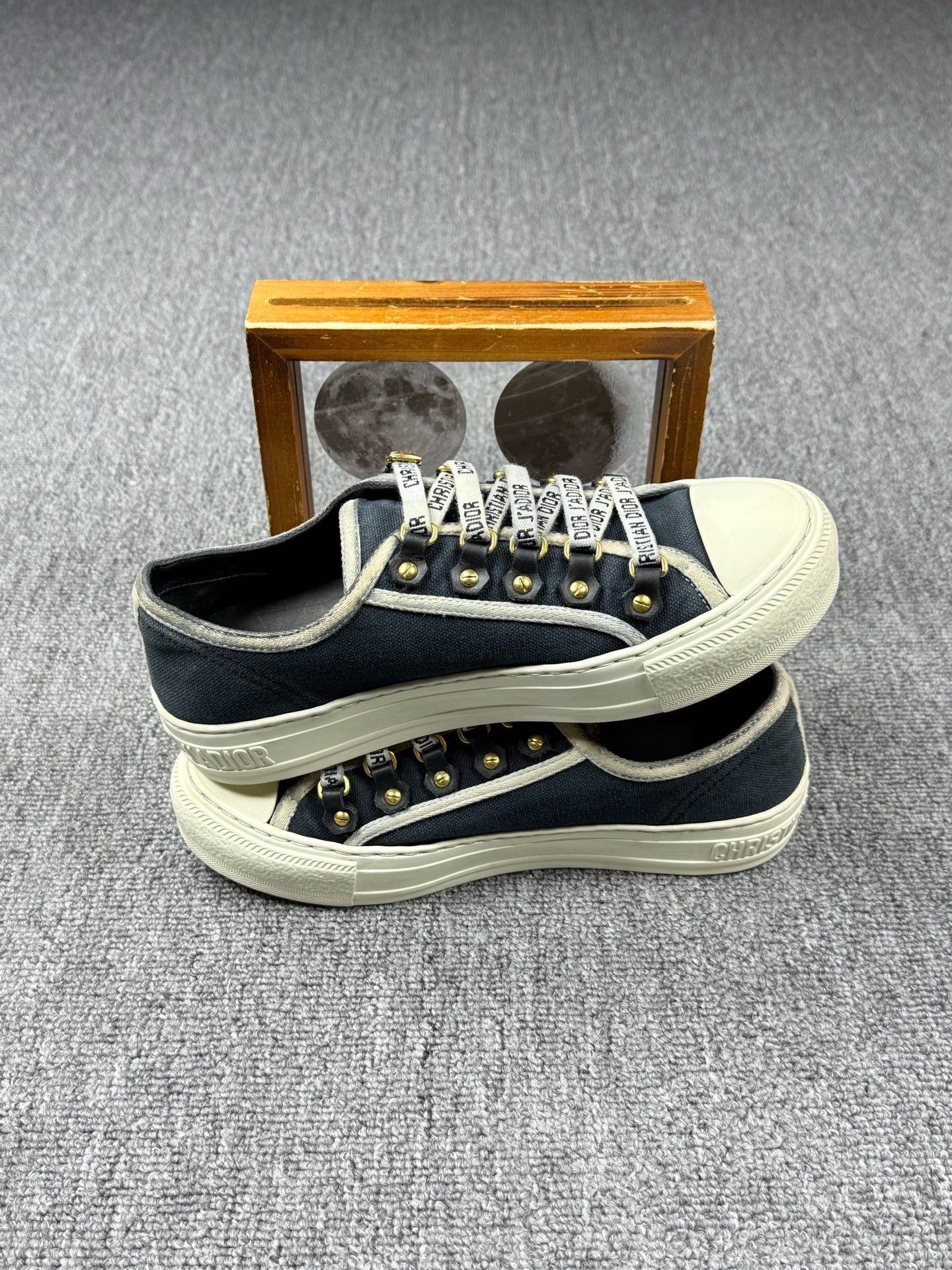 Dior Dior Black Lowtop Sneakers it_36-5 Women Size US 6.5 / IT 36.5 - 3 Thumbnail