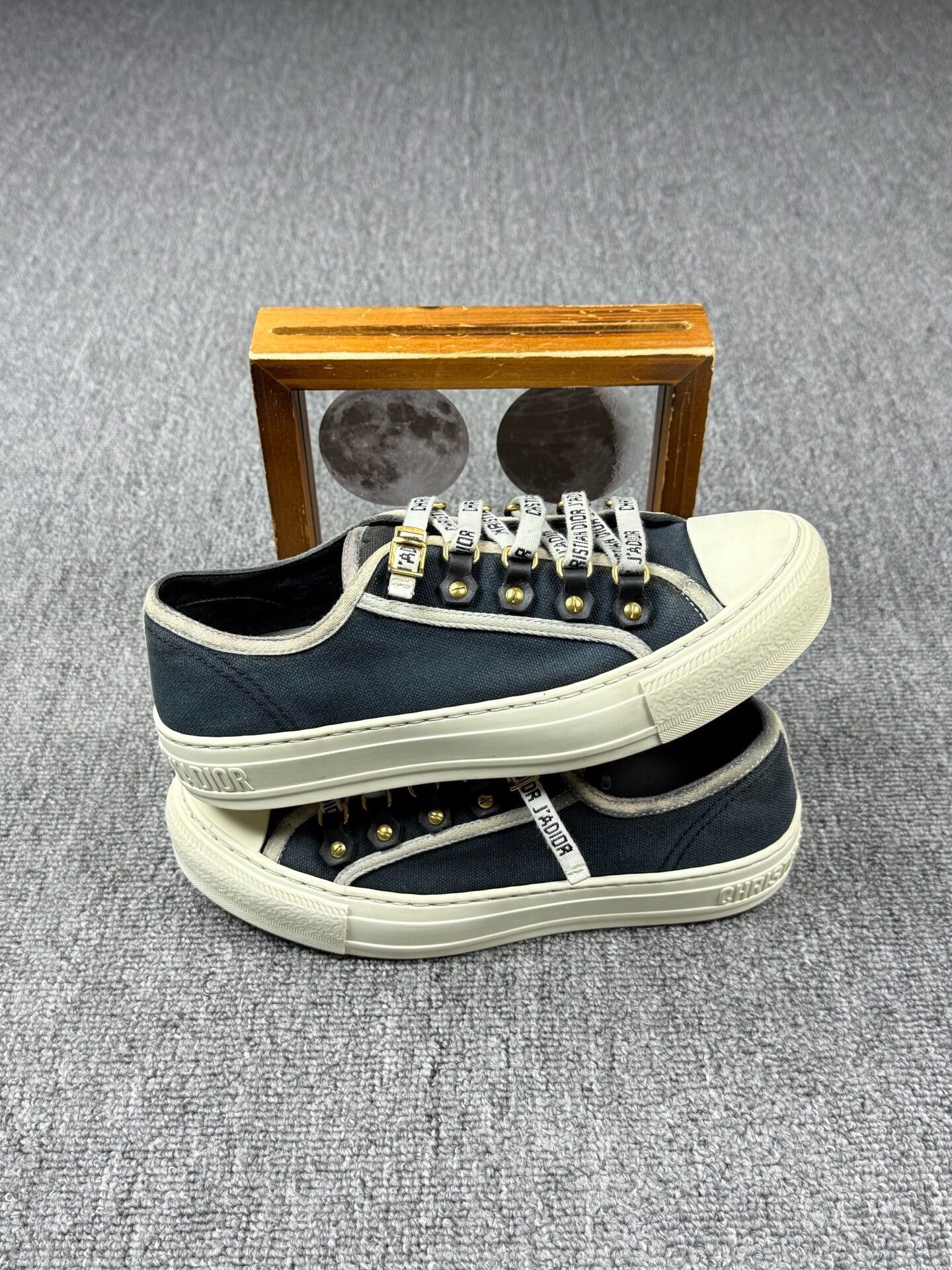Dior Dior Black Lowtop Sneakers it_36-5 Women Size US 6.5 / IT 36.5 - 2 Thumbnail