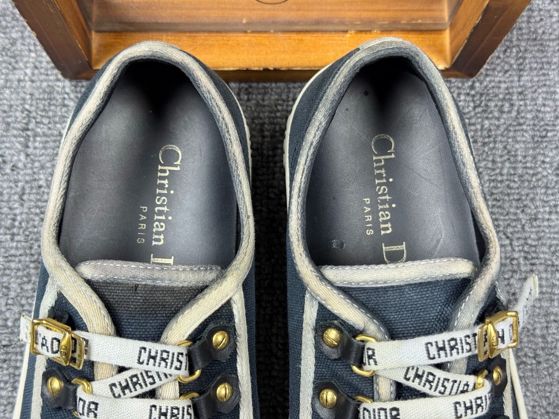 Dior Dior Black Lowtop Sneakers it_36-5 Women Size US 6.5 / IT 36.5 - 9 Thumbnail