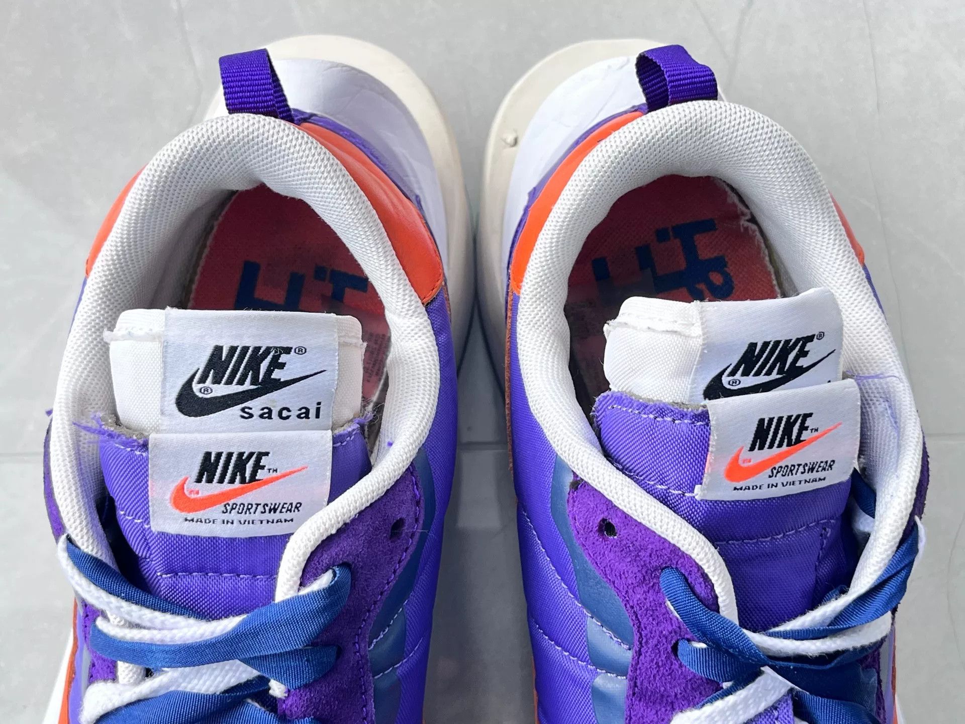 Sacai Sacai Purple Lowtop Sneakers 11 Men Size US 11 / EU 44 - 9 Thumbnail
