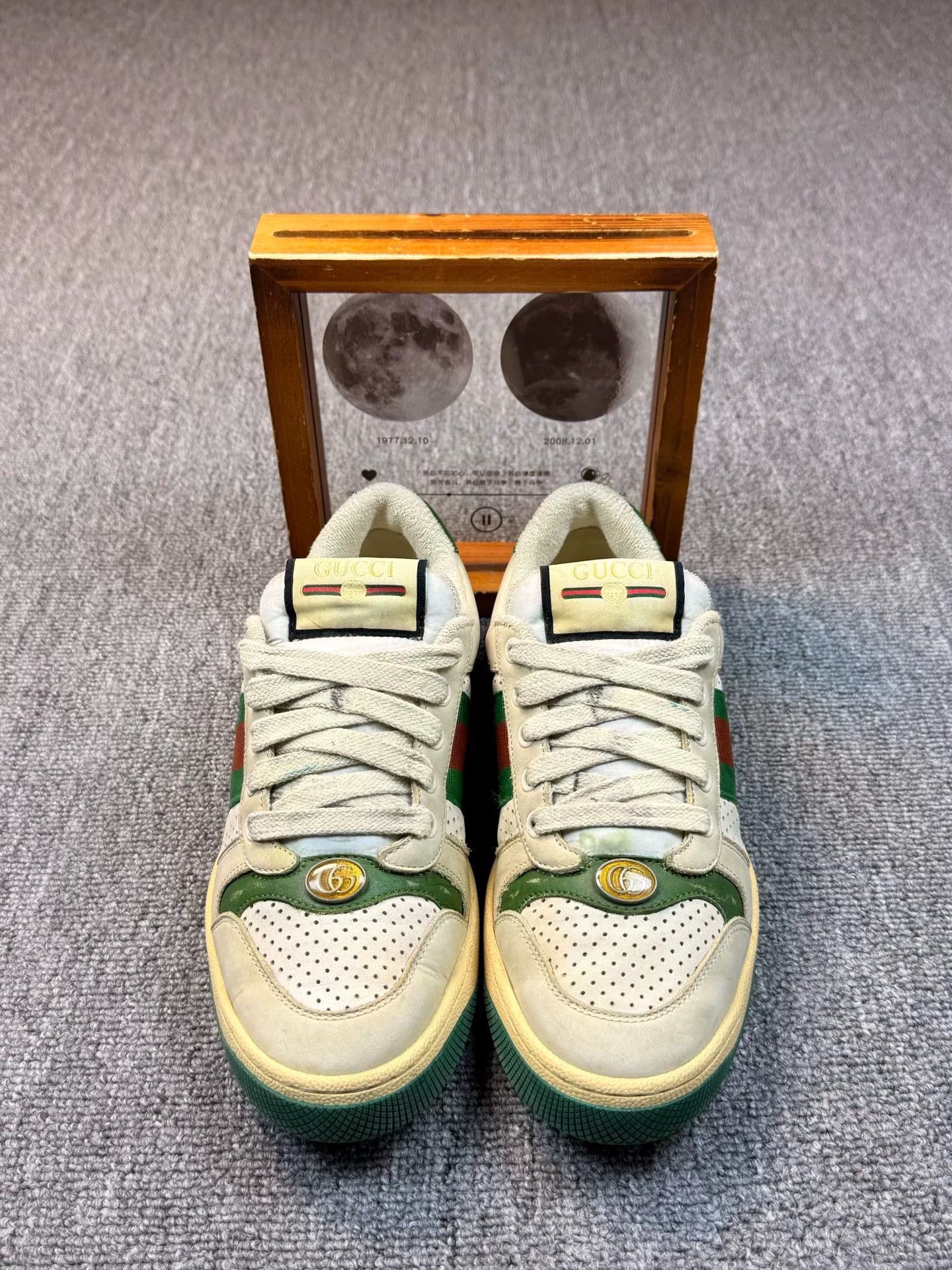 Gucci Gucci Distressed Green Lowtop Sneakers it_36 Women Size US 6 / IT 36 - 4 Thumbnail