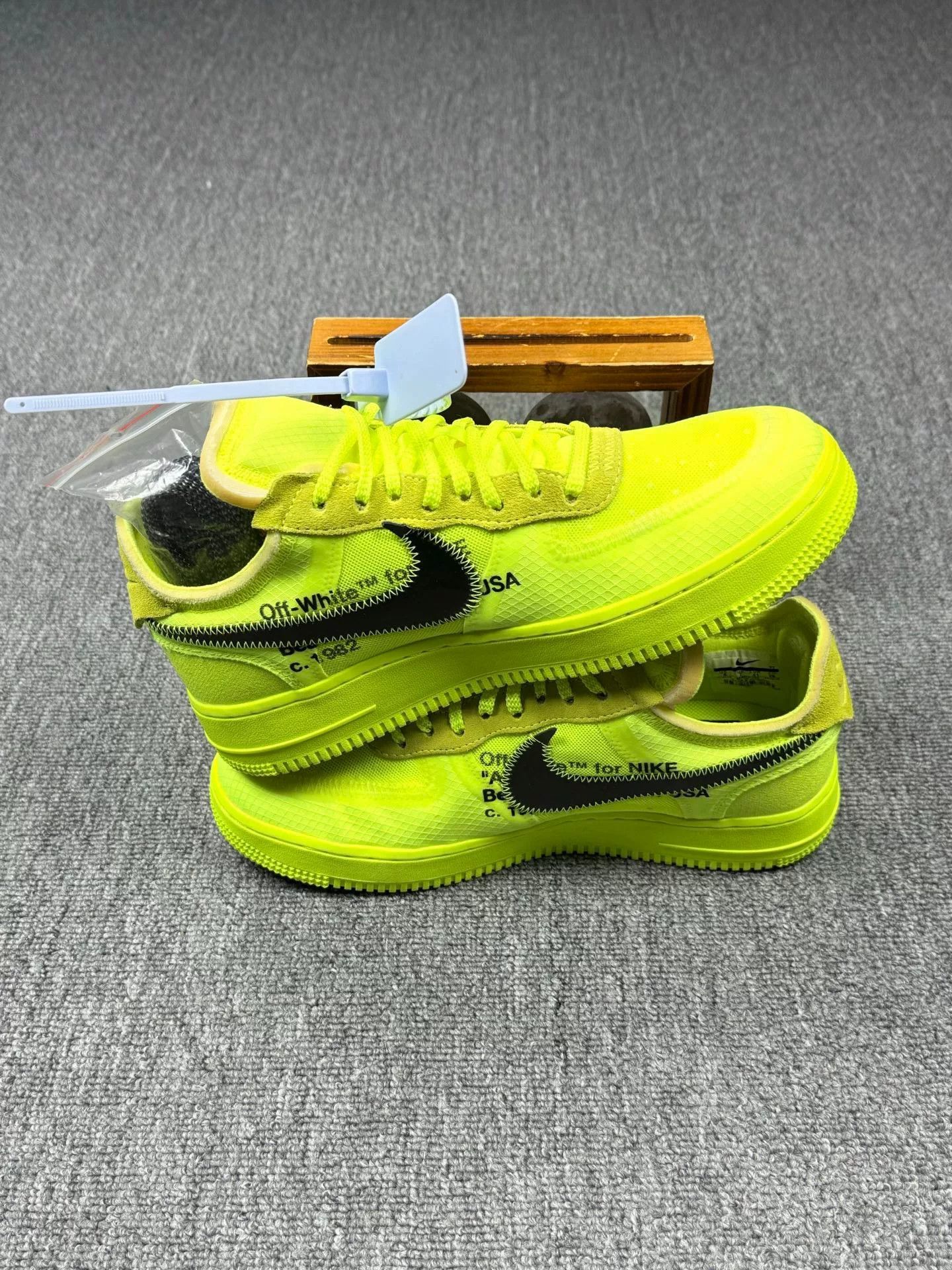 Nike Nike AF1 Green Lowtop Sneakers 8 Men Size US 8 / EU 41 - 3 Thumbnail