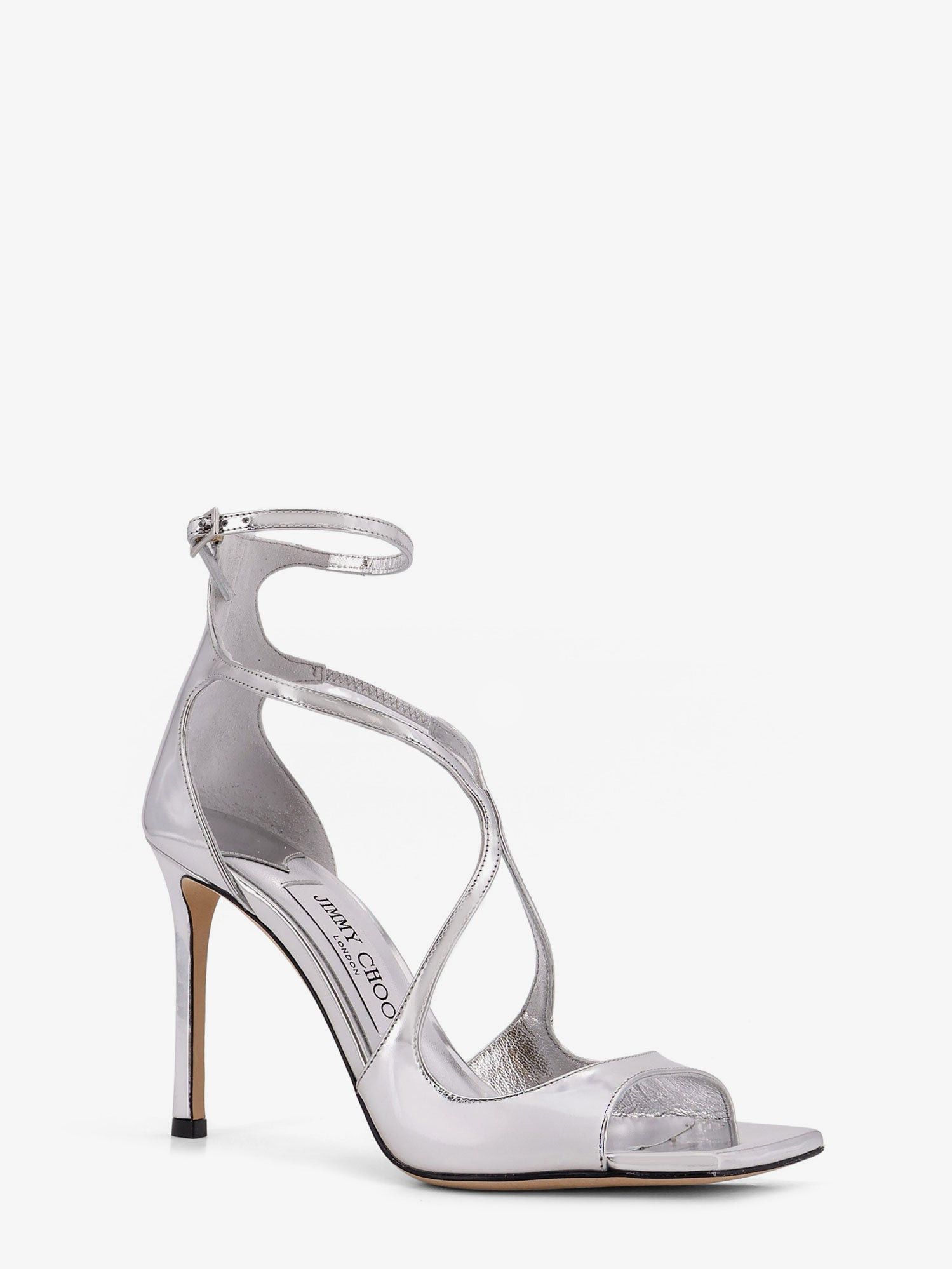 Jimmy Choo Shiny Leather Azia Sandals Size US 10 / IT 40 - 2 Thumbnail