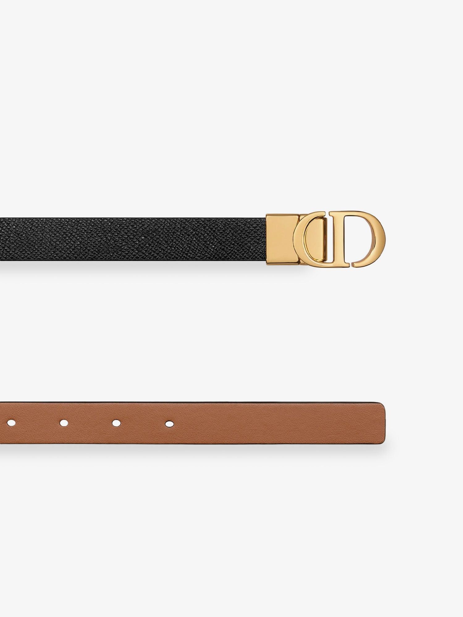 Dior Cd 30 Montaigne Leather Belt Size ONE SIZE - 2 Thumbnail