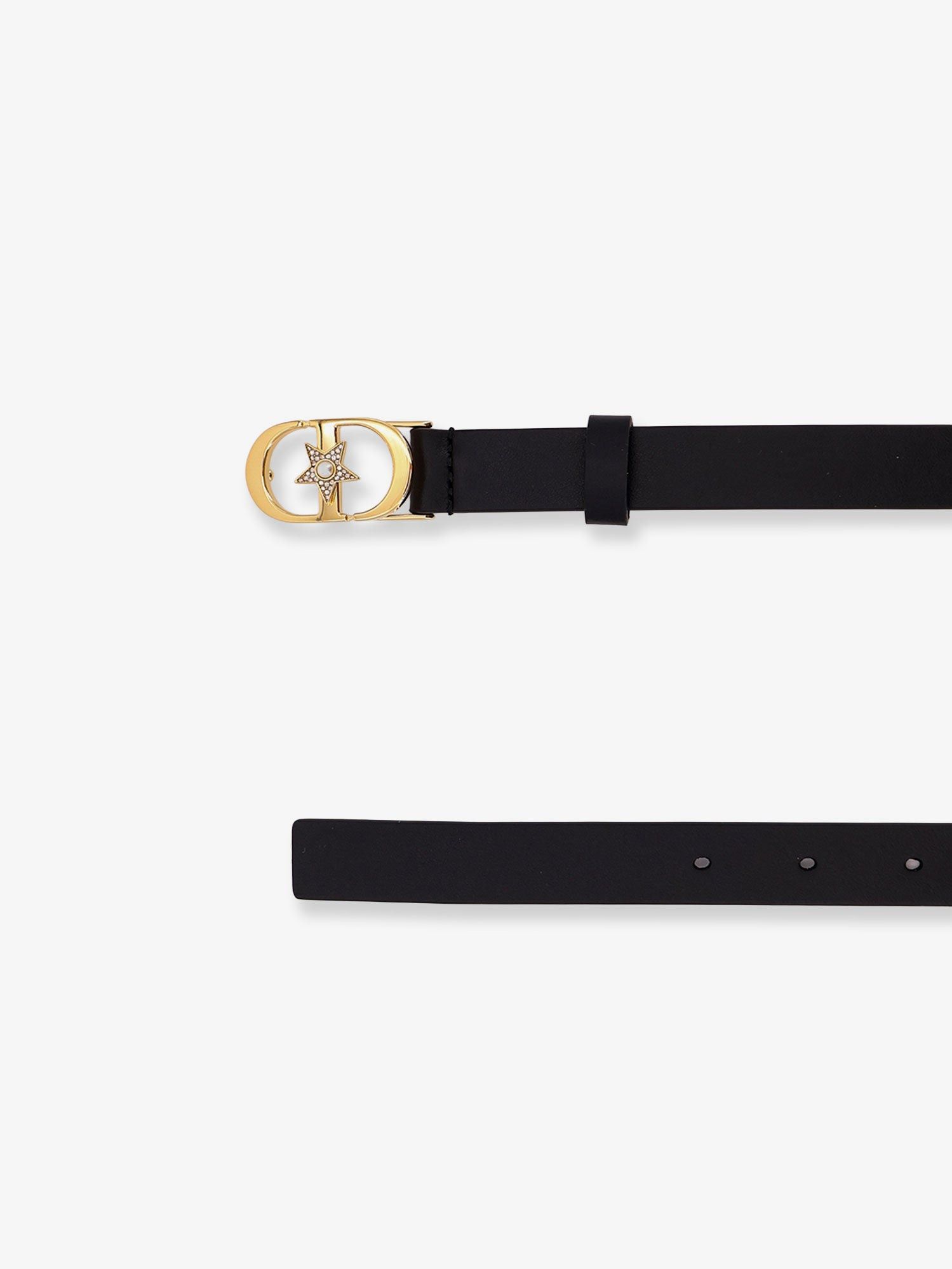 Dior Lucky 30 Montaigne Star Leather Belt Size ONE SIZE - 2 Thumbnail