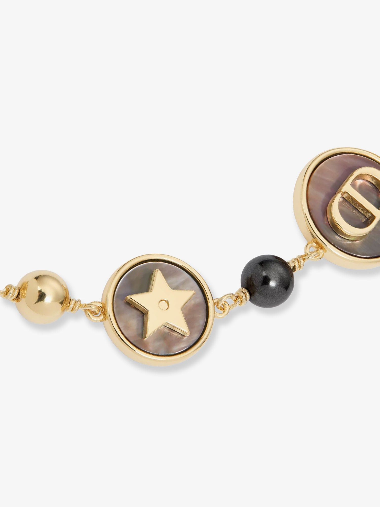 Dior D-Luck Metal Bracelet With Gold Finishes Size ONE SIZE - 2 Thumbnail