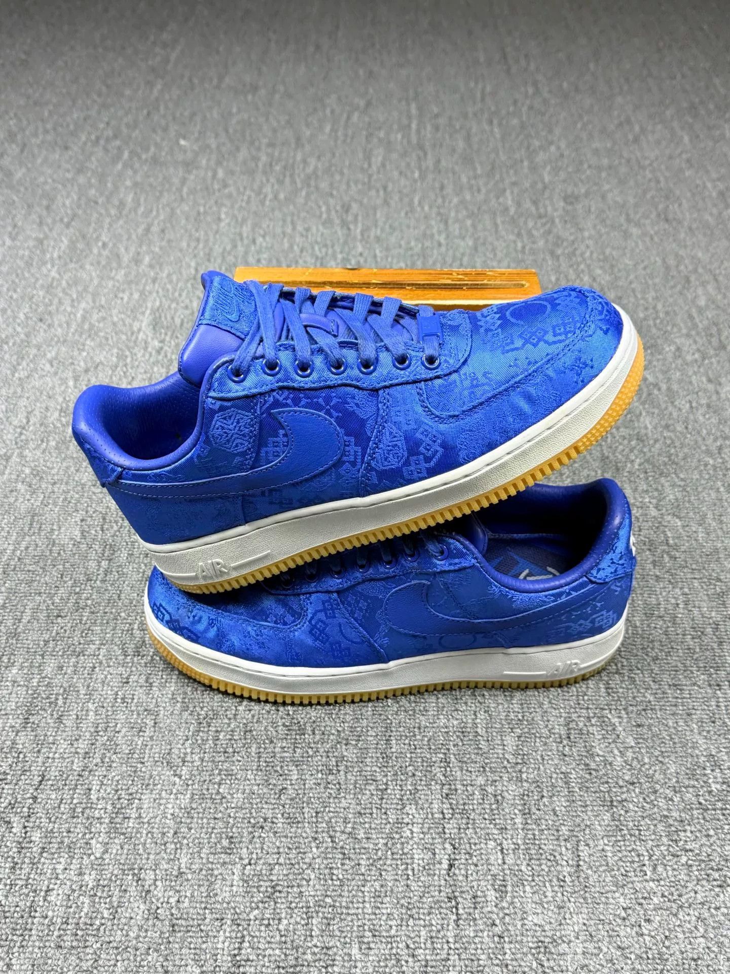 Nike Nike AF1 Blue Lowtop Sneakers 8 Men Size US 8 / EU 41 - 2 Thumbnail