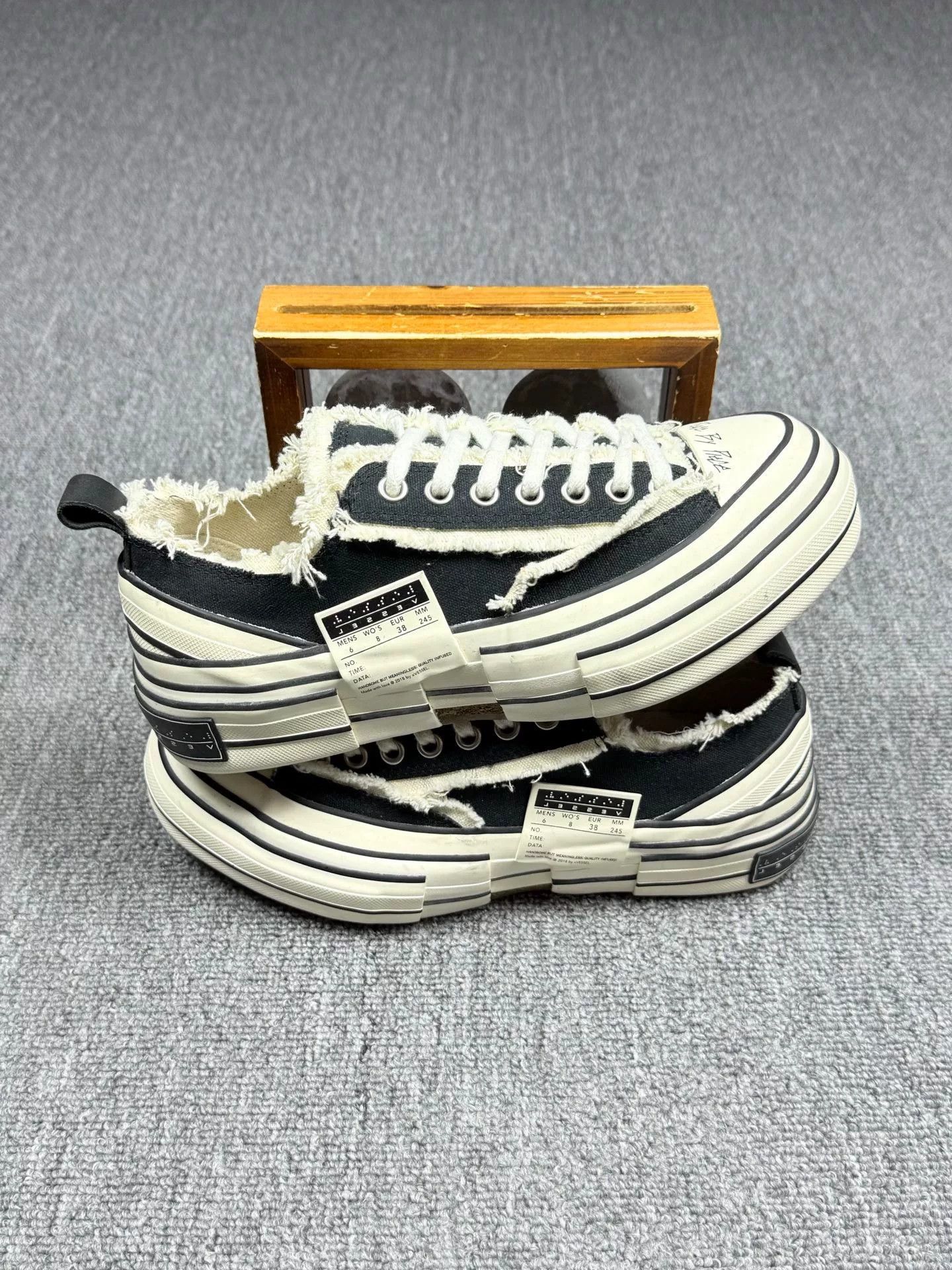 Nike Nike Black Lowtop Sneakers it_38 Women Size US 8 / IT 38 - 2 Thumbnail