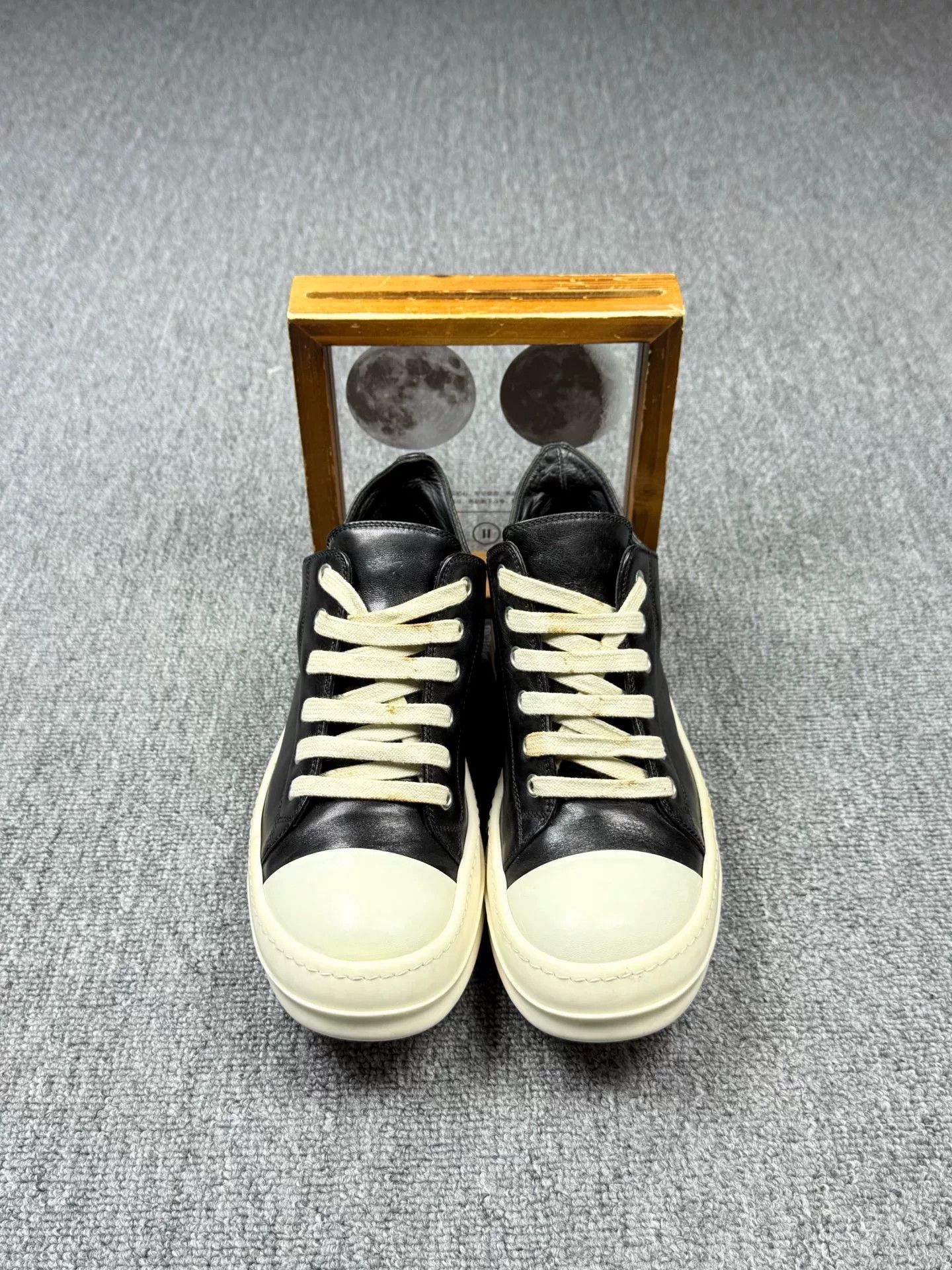 Converse Converse Leather Black Lowtop Sneakers 5.5 Men Size US 5.5 / EU 38 - 4 Thumbnail