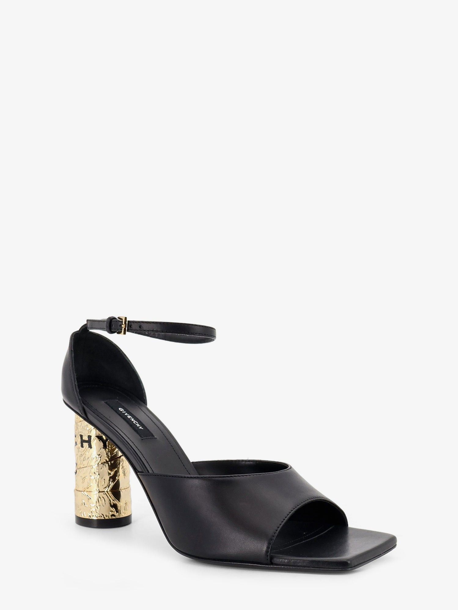 Givenchy Leather Sandals With Tape Heel Size US 6 / IT 36 - 2 Thumbnail