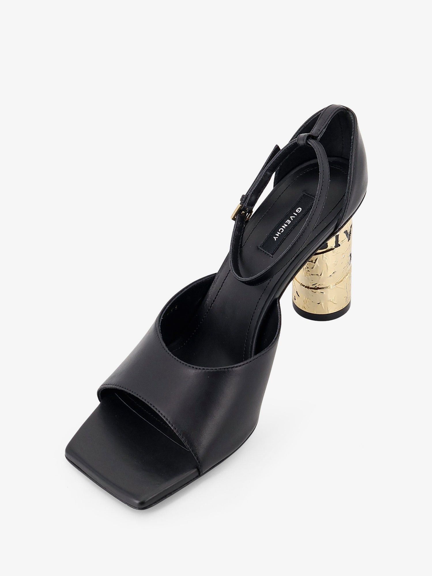 Givenchy Leather Sandals With Tape Heel Size US 7 / IT 37 - 4 Thumbnail