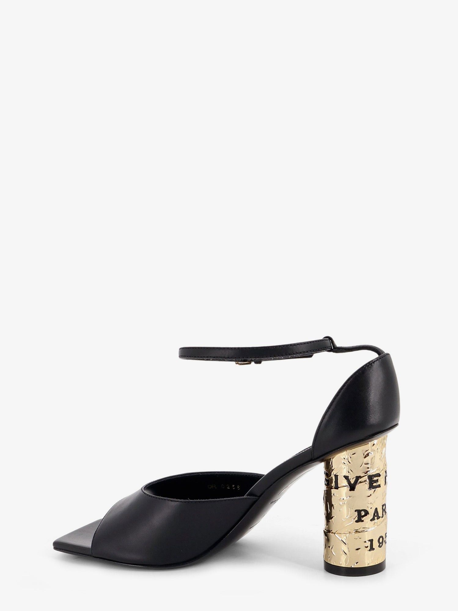Givenchy Leather Sandals With Tape Heel Size US 8 / IT 38 - 3 Thumbnail