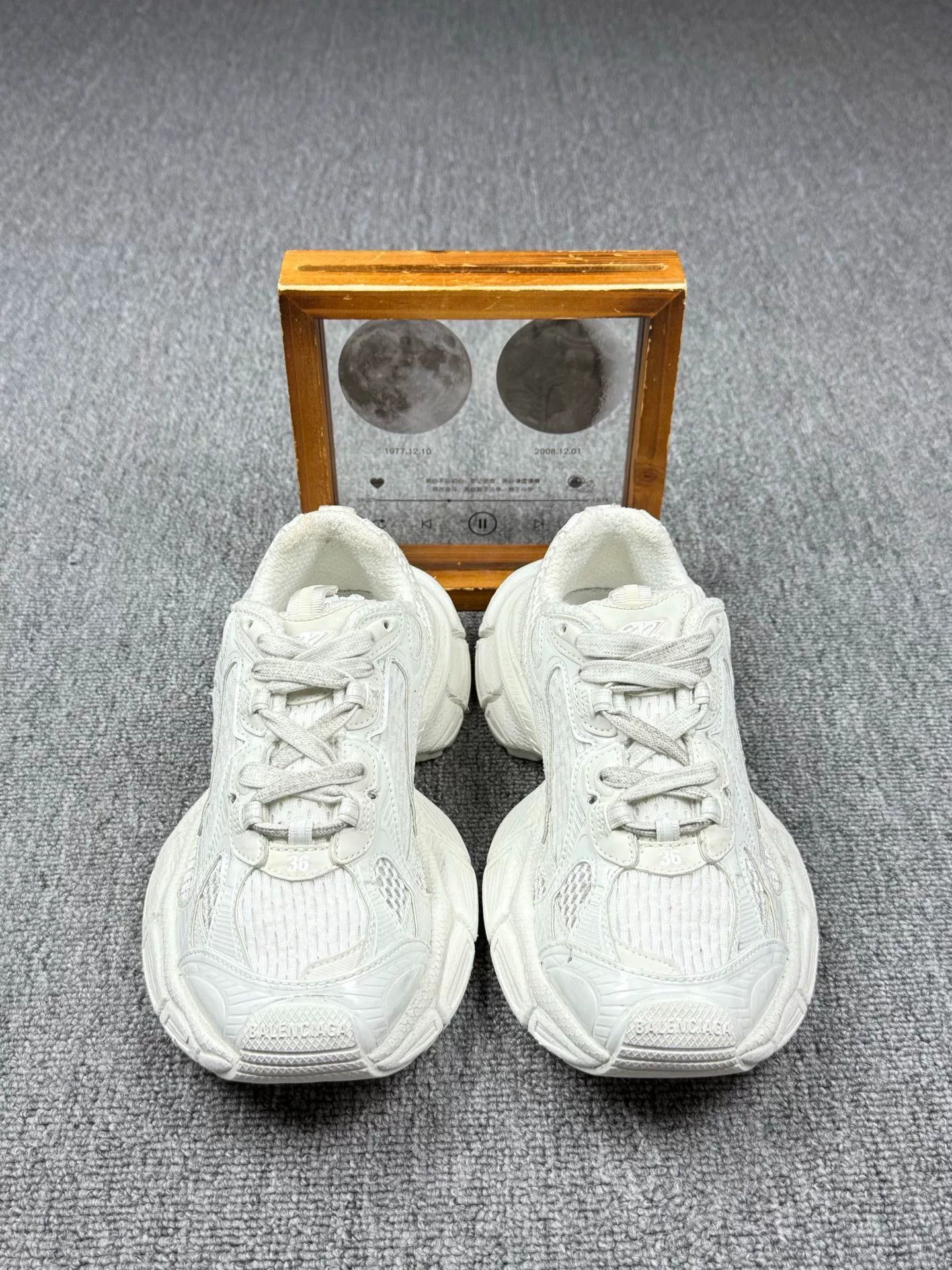 Balenciaga Balenciaga White Lowtop Sneakers it_36 Women Size US 6 / IT 36 - 4 Thumbnail
