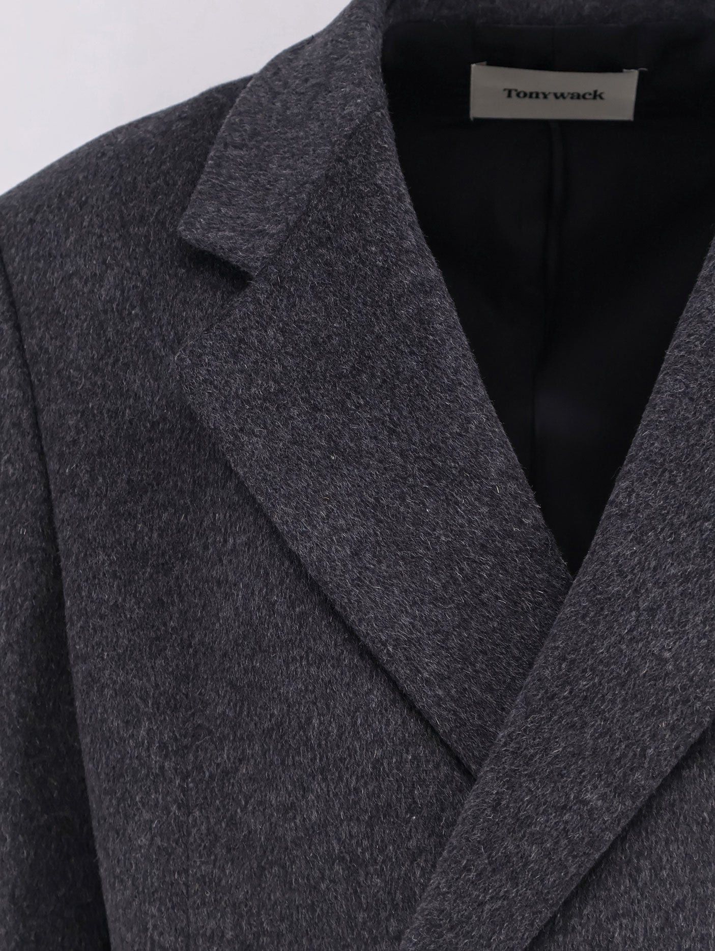 TONYWACK Tailored Wool And Cashmere Coat Size US L / EU 52-54 / 3 - 3 Thumbnail