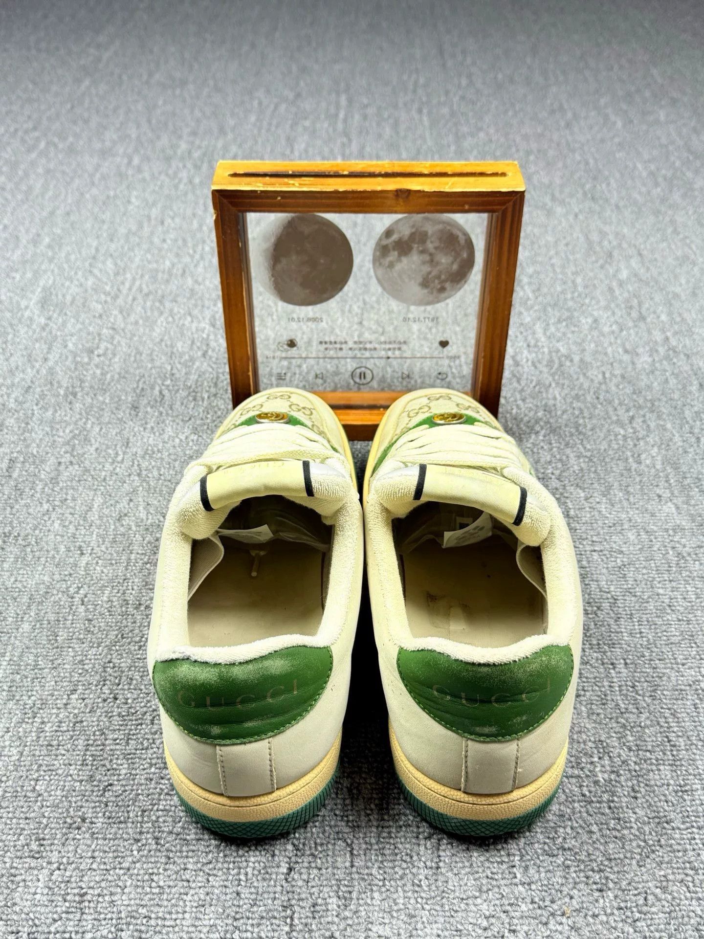 Gucci Gucci Distressed Green Lowtop Sneakers 10 Men Size US 10 / EU 43 - 5 Thumbnail