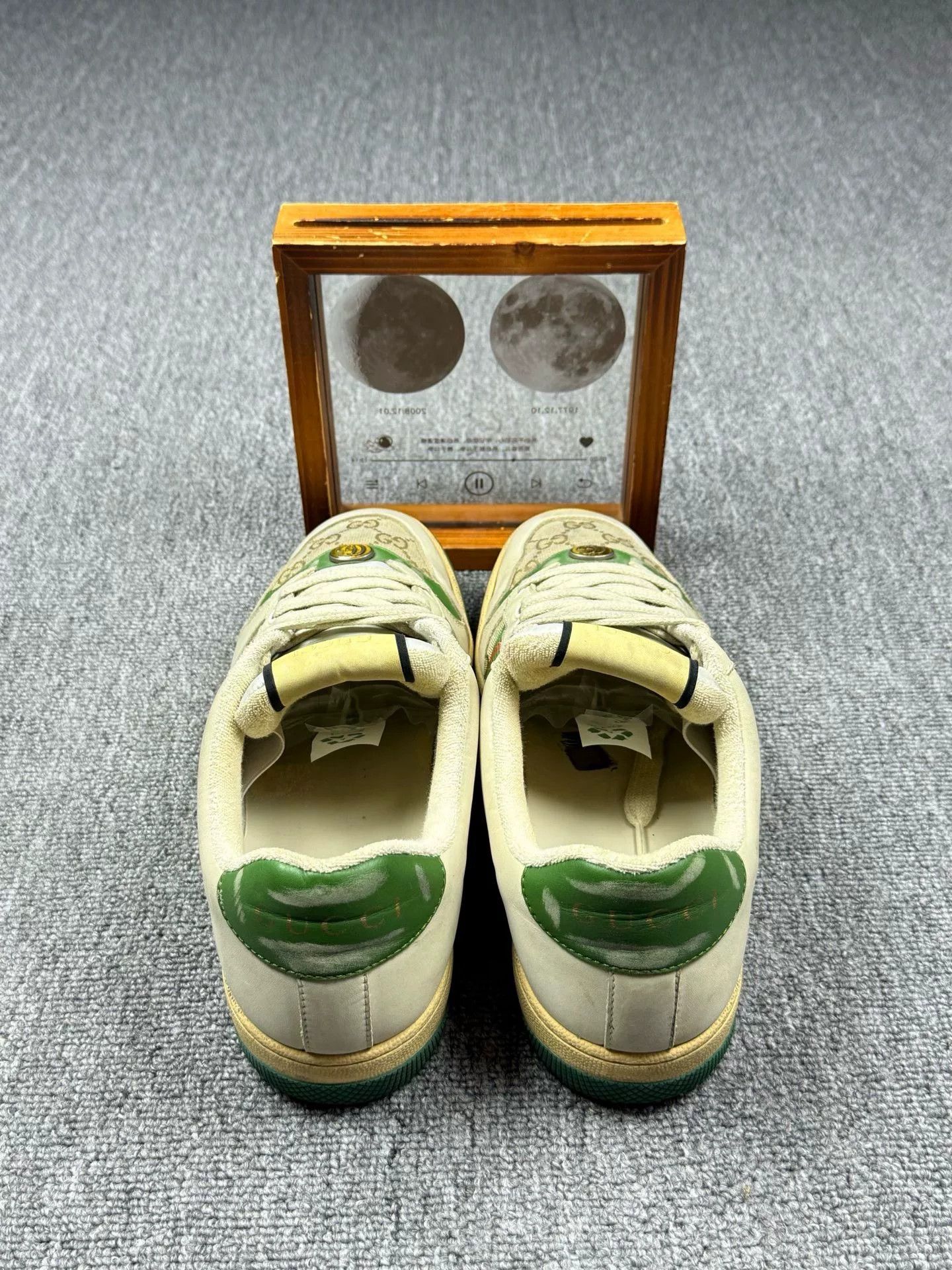Gucci Gucci Distressed Green Lowtop Sneakers 10 Men Size US 10 / EU 43 - 5 Thumbnail