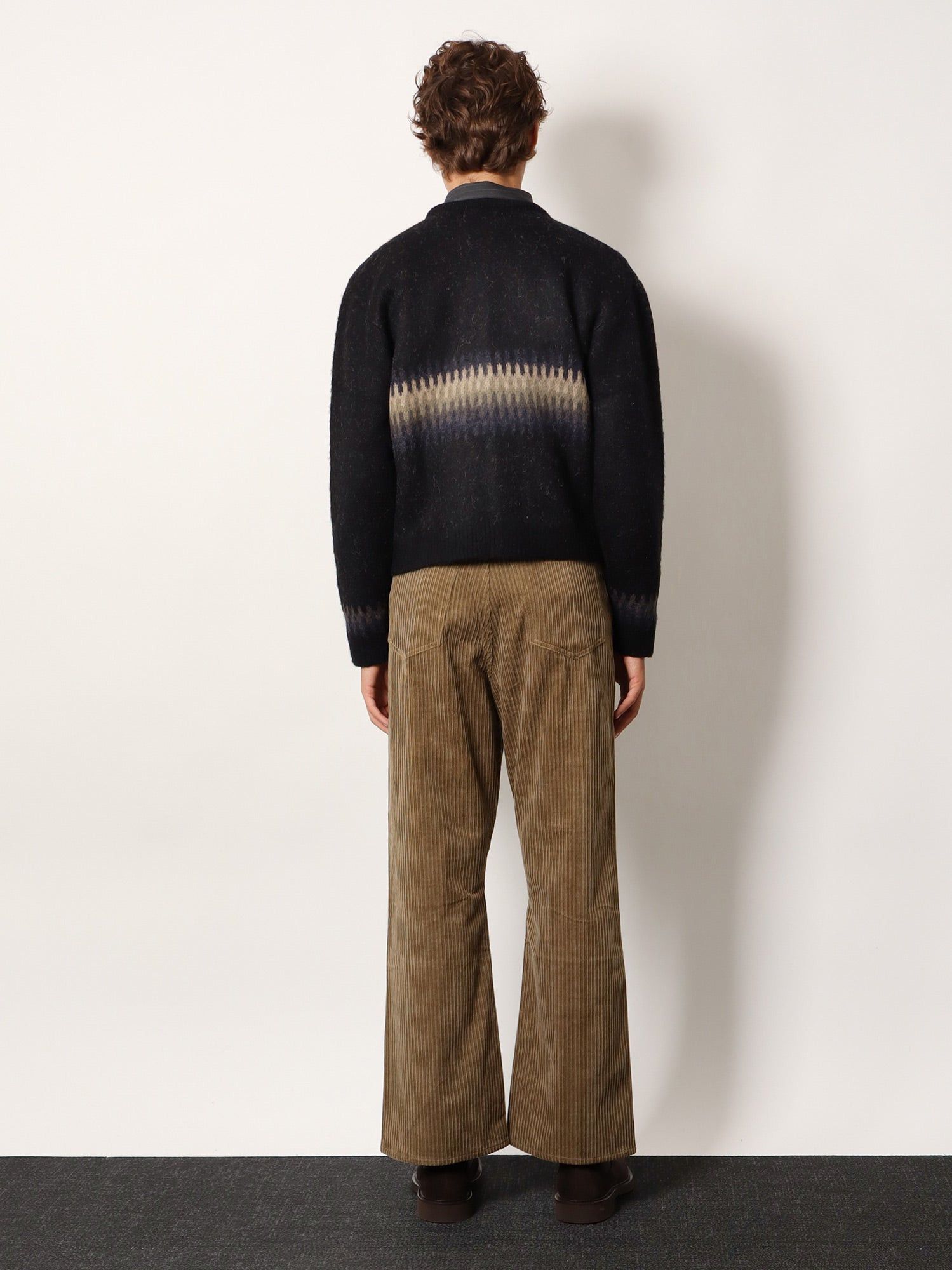 TONYWACK Jacquard Unisex Alpaca Cardigan Size US XL / EU 56 / 4 - 5 Thumbnail