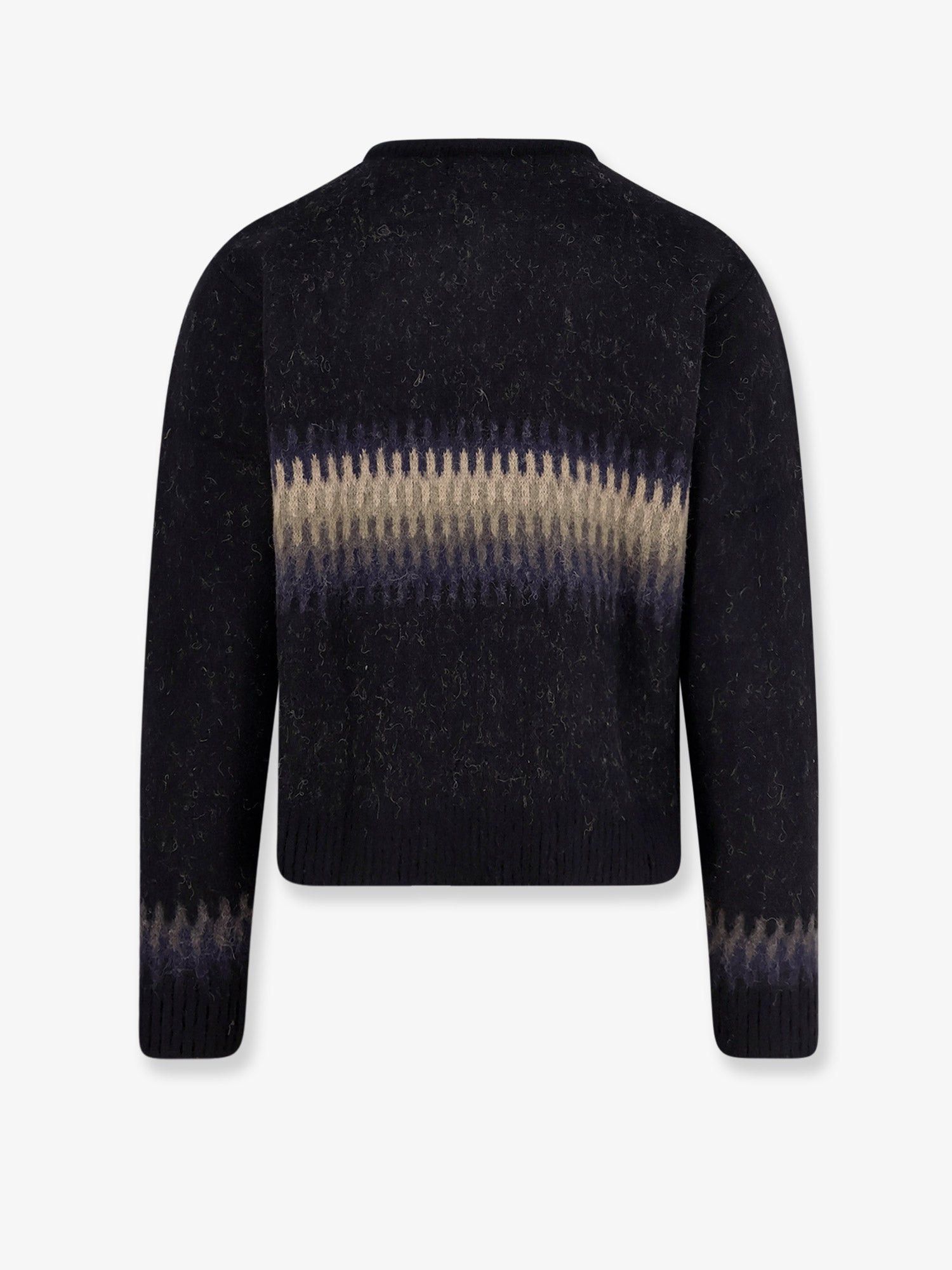 TONYWACK Jacquard Unisex Alpaca Cardigan Size US XL / EU 56 / 4 - 2 Thumbnail