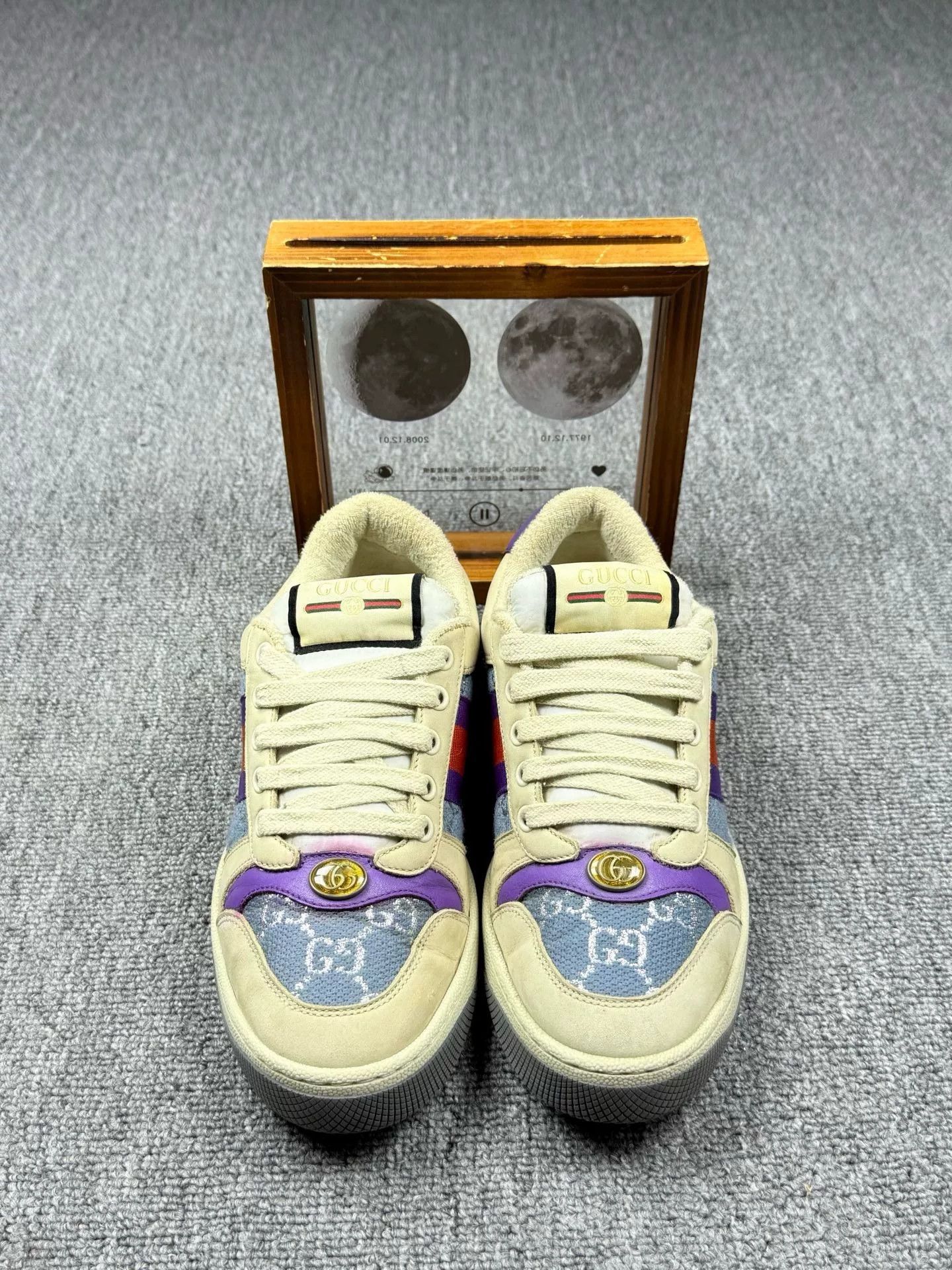Gucci Gucci Blue Lowtop Sneakers it_37 Women Size US 7 / IT 37 - 4 Thumbnail