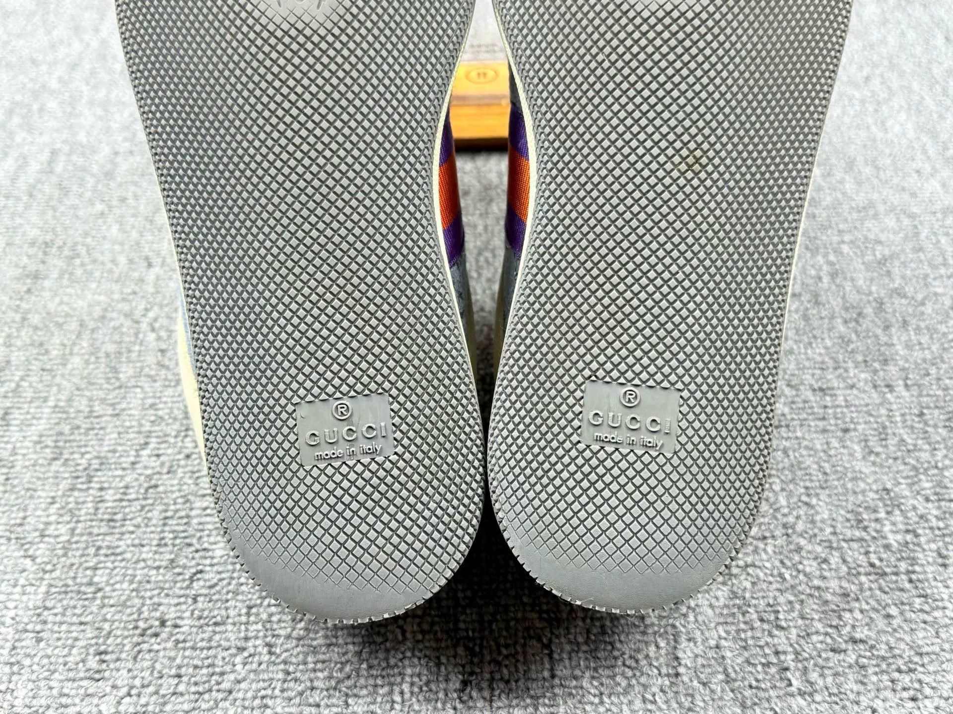 Gucci Gucci Blue Lowtop Sneakers it_37 Women Size US 7 / IT 37 - 8 Thumbnail