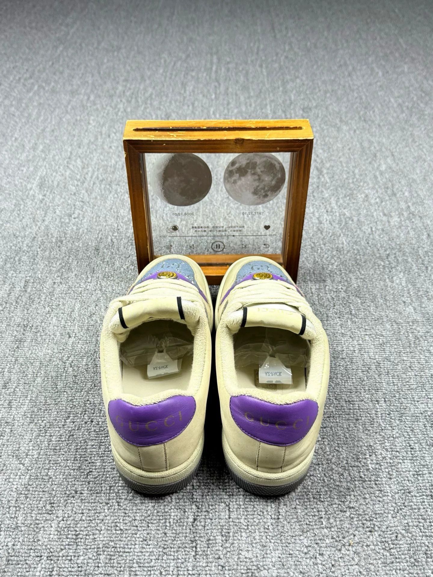 Gucci Gucci Blue Lowtop Sneakers it_37 Women Size US 7 / IT 37 - 5 Thumbnail