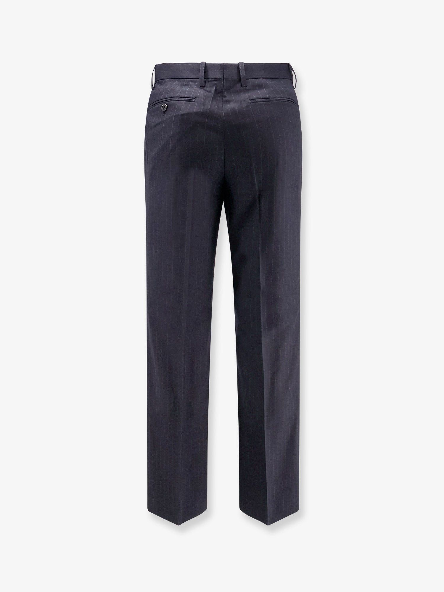 TONYWACK Wool Blend Unisex Pinstriped Trousers Size US 28 / EU 44 - 3 Thumbnail