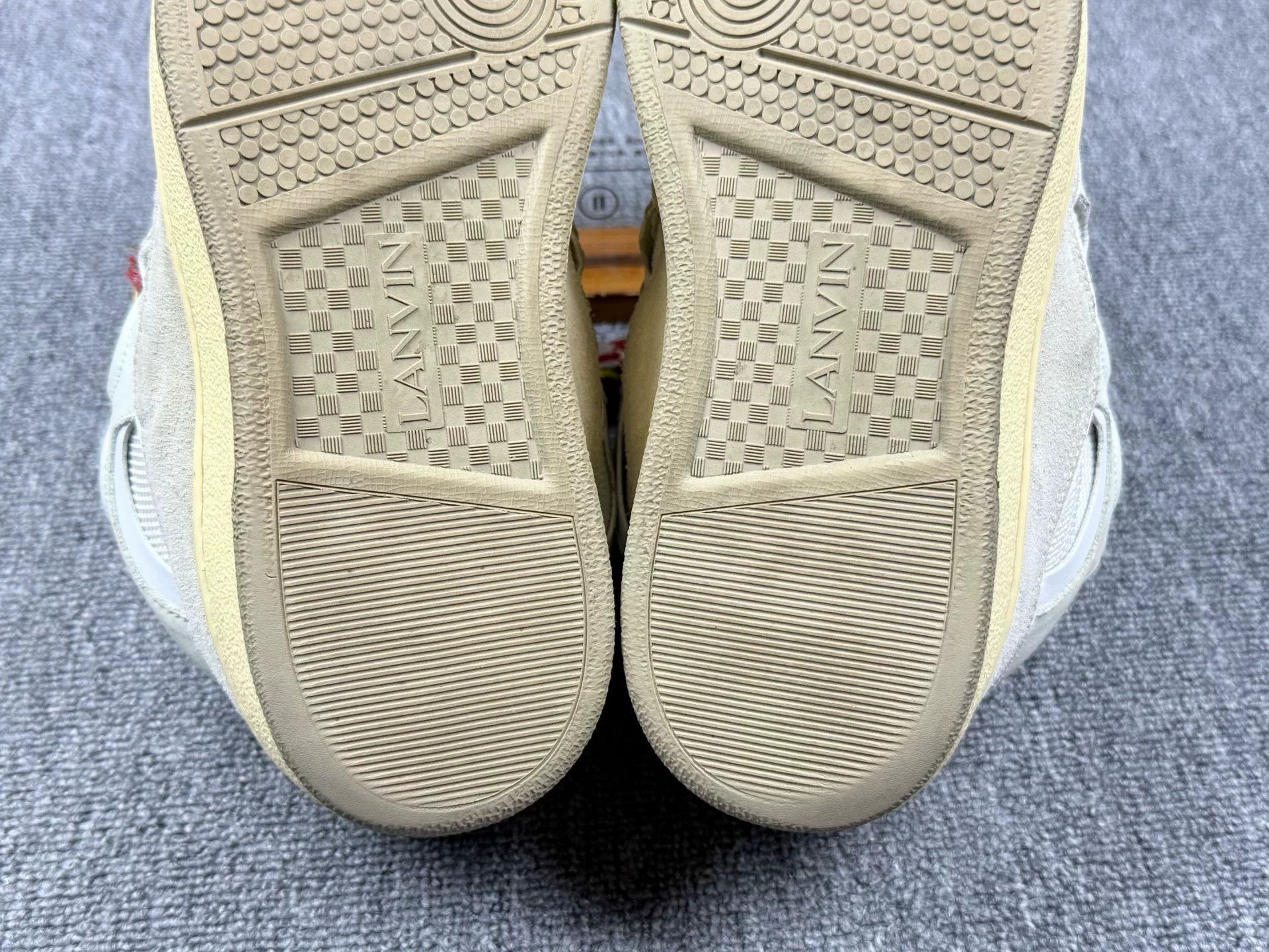 Lanvin Lanvin Patchwork White Lowtop Sneakers 10 Men Size US 10 / EU 43 - 8 Thumbnail