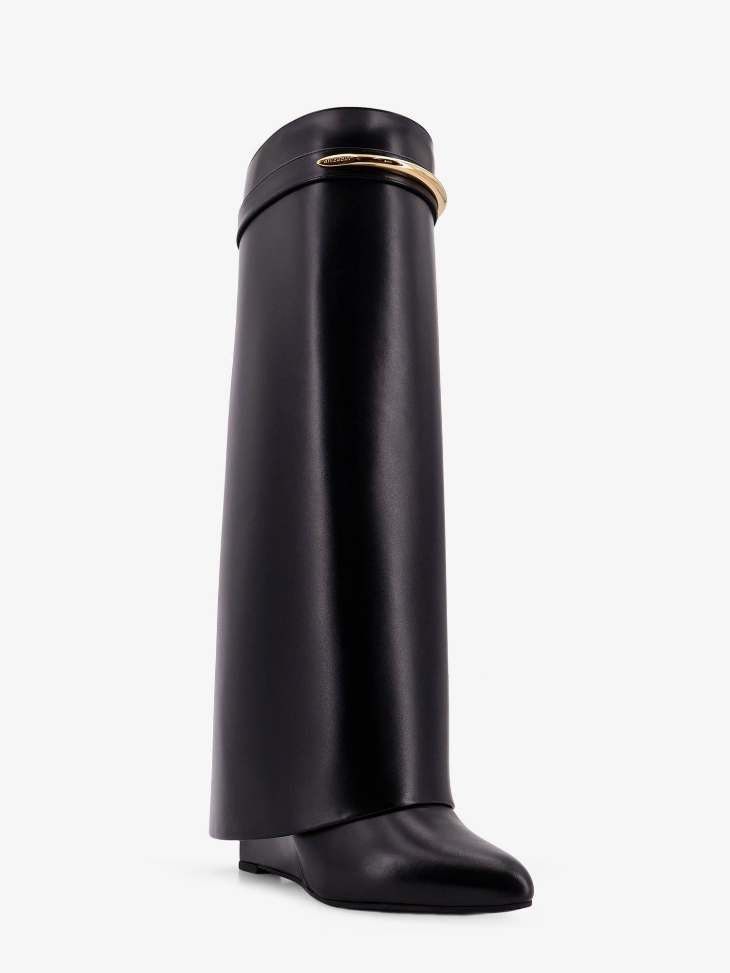 Givenchy Shark Leather Boots Size US 8 / IT 38 - 2 Thumbnail