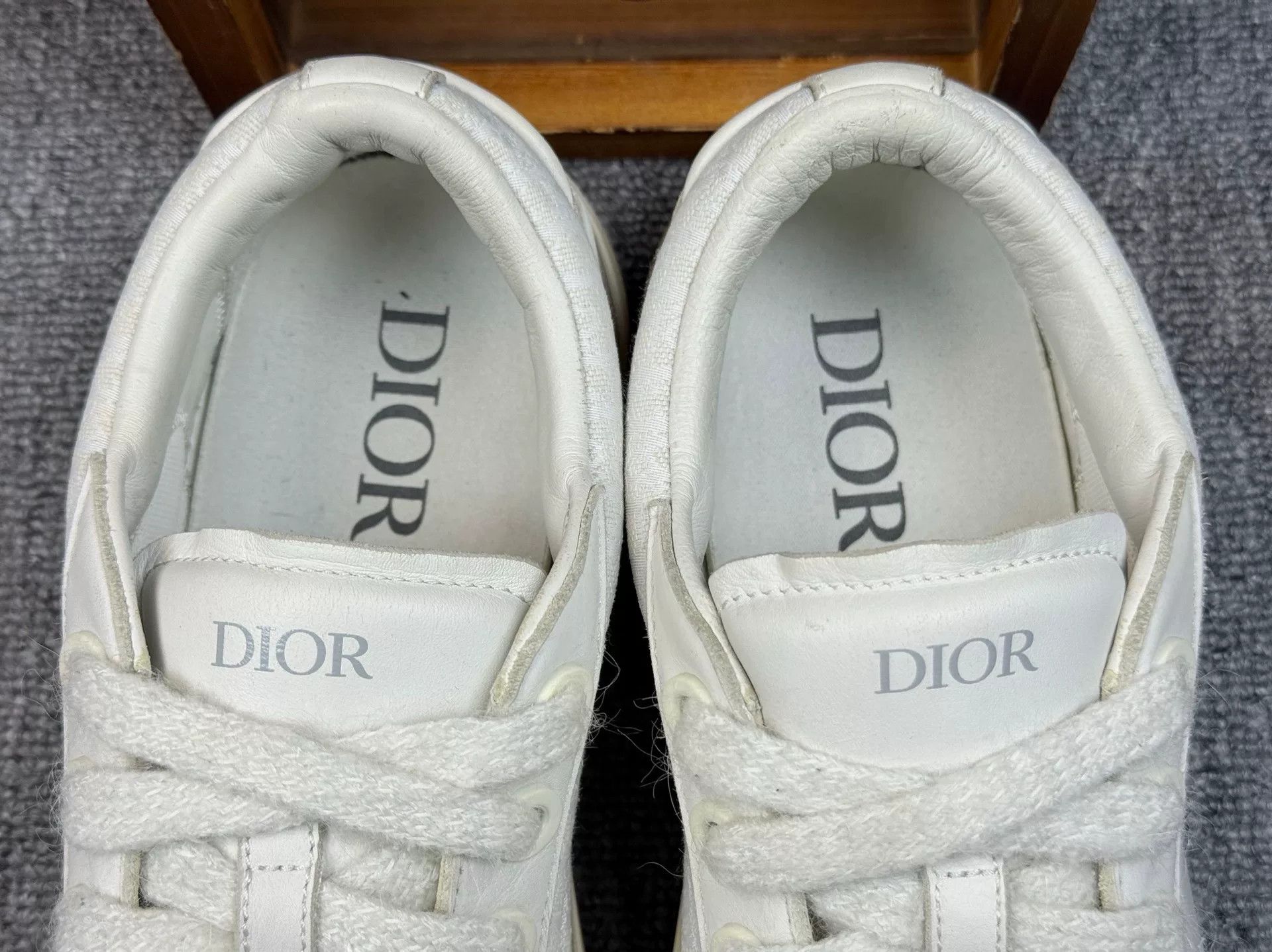 Dior Dior White Lowtop Sneakers 8 Men Size US 8 / EU 41 - 9 Thumbnail