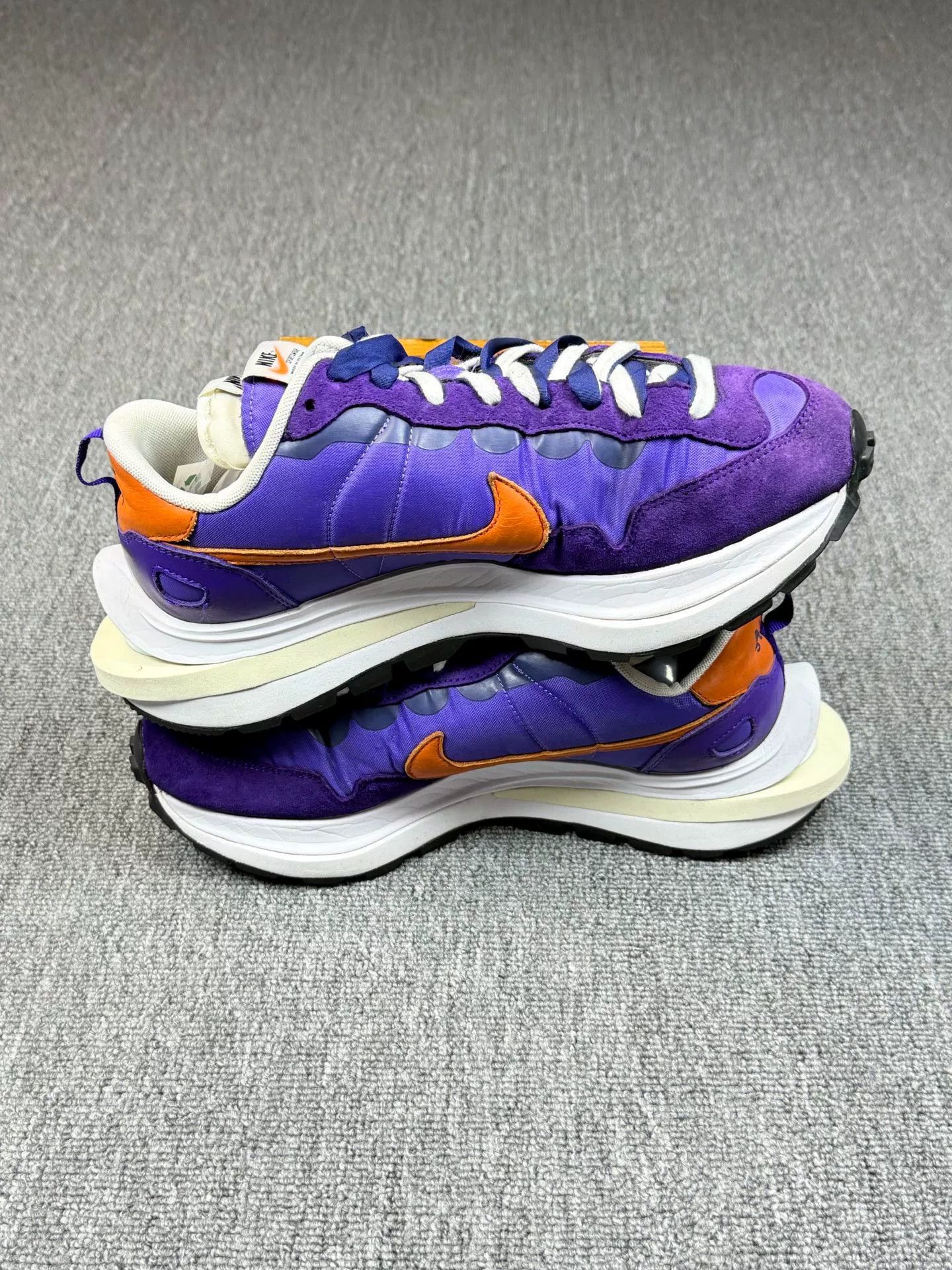 Sacai Sacai Purple Lowtop Sneakers 11 Men Size US 11 / EU 44 - 3 Thumbnail