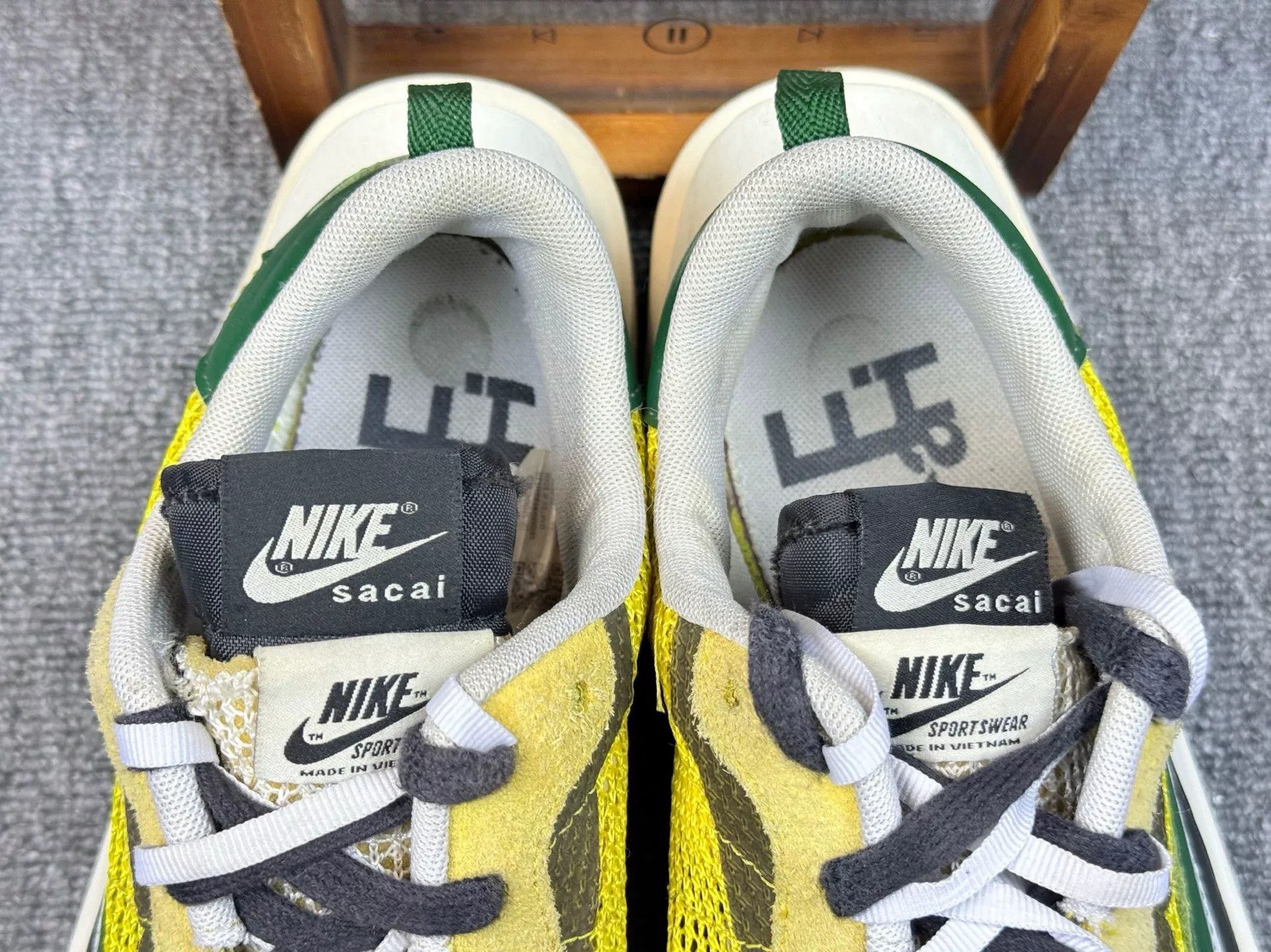 Sacai Sacai Yellow Lowtop Sneakers 13 Men Size US 13 / EU 46 - 8 Thumbnail