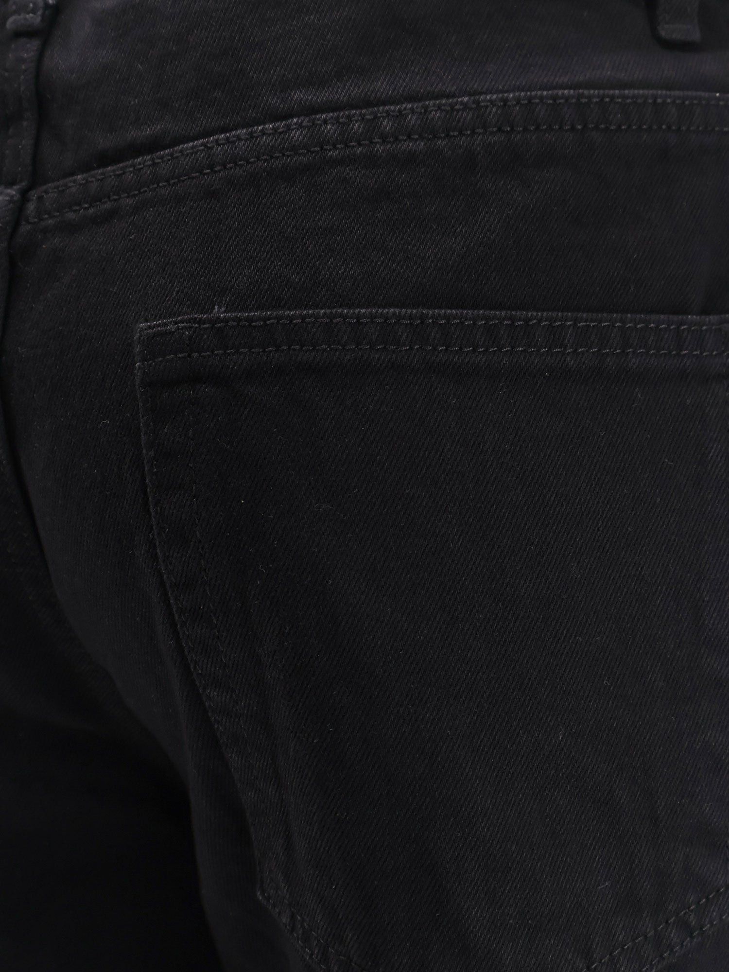 TONYWACK Straight Fit Black Denim Trousers Size US 30 / EU 46 - 3 Thumbnail