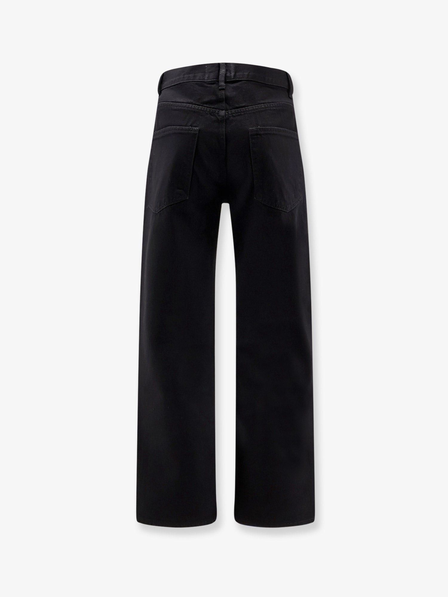 TONYWACK Straight Fit Black Denim Trousers Size US 30 / EU 46 - 2 Thumbnail