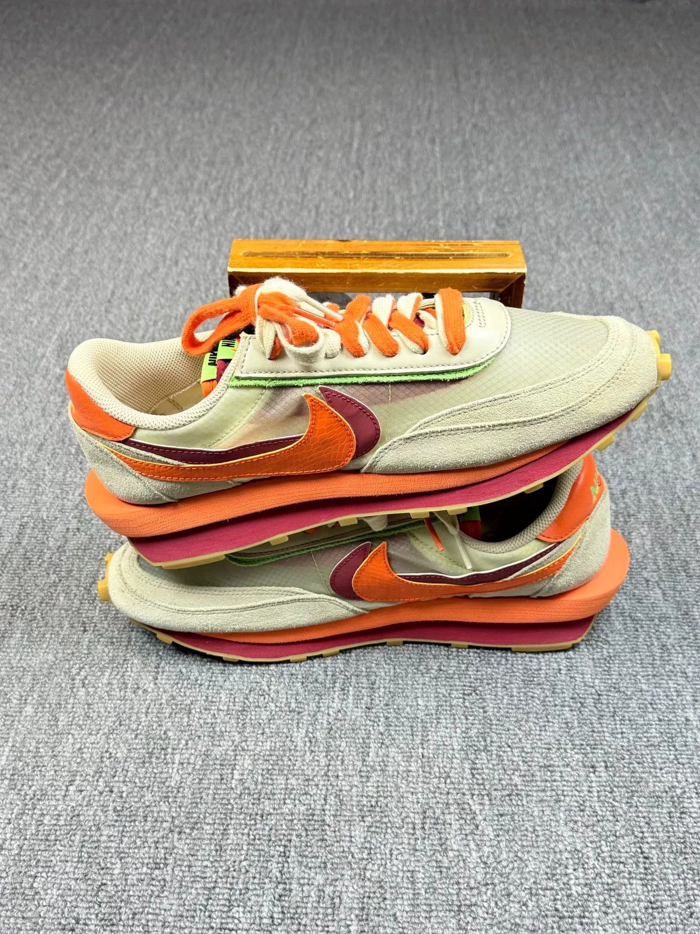 Sacai Sacai Collab White Lowtop Sneakers 11 Men Size US 11 / EU 44 - 3 Thumbnail