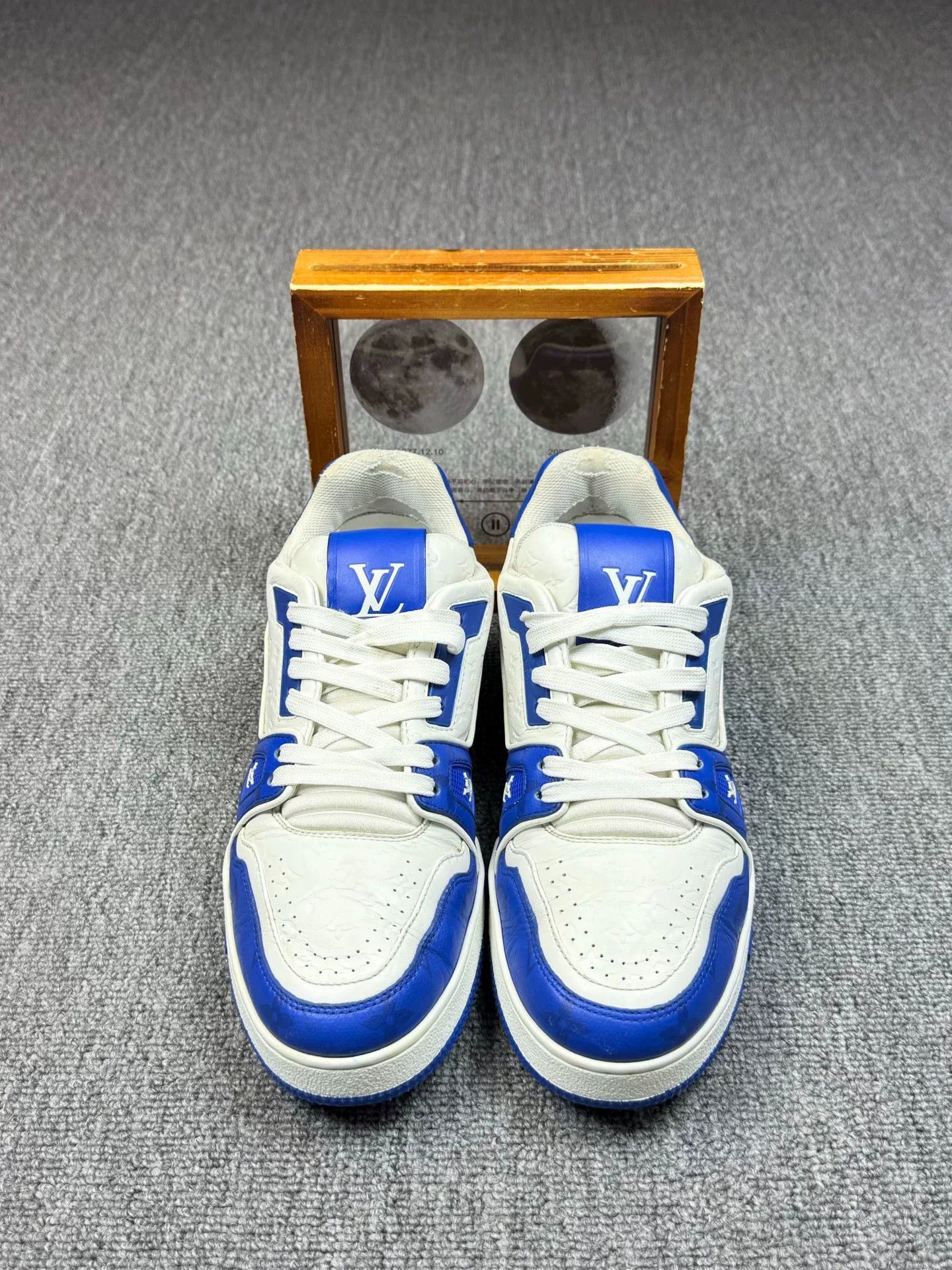 Louis Vuitton Louis Vuitton Training Blue Lowtop Sneakers 7 Men Size US 7 / EU 40 - 4 Thumbnail