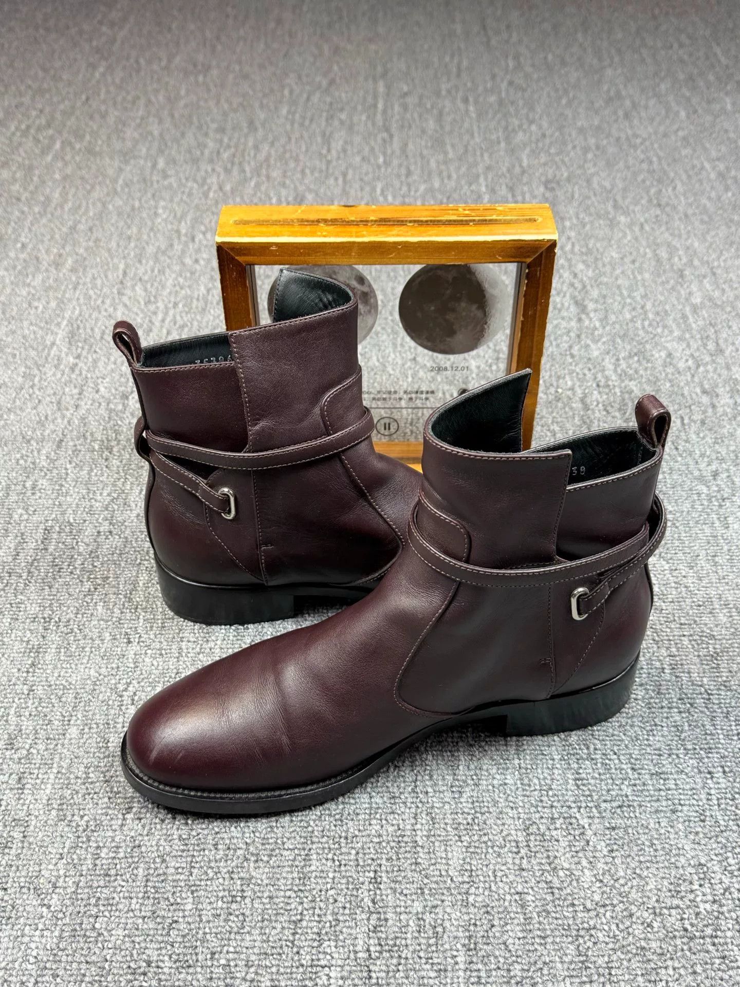 Balenciaga Balenciaga Leather Red Boots it_38 Women Size US 8 / IT 38 - 3 Thumbnail