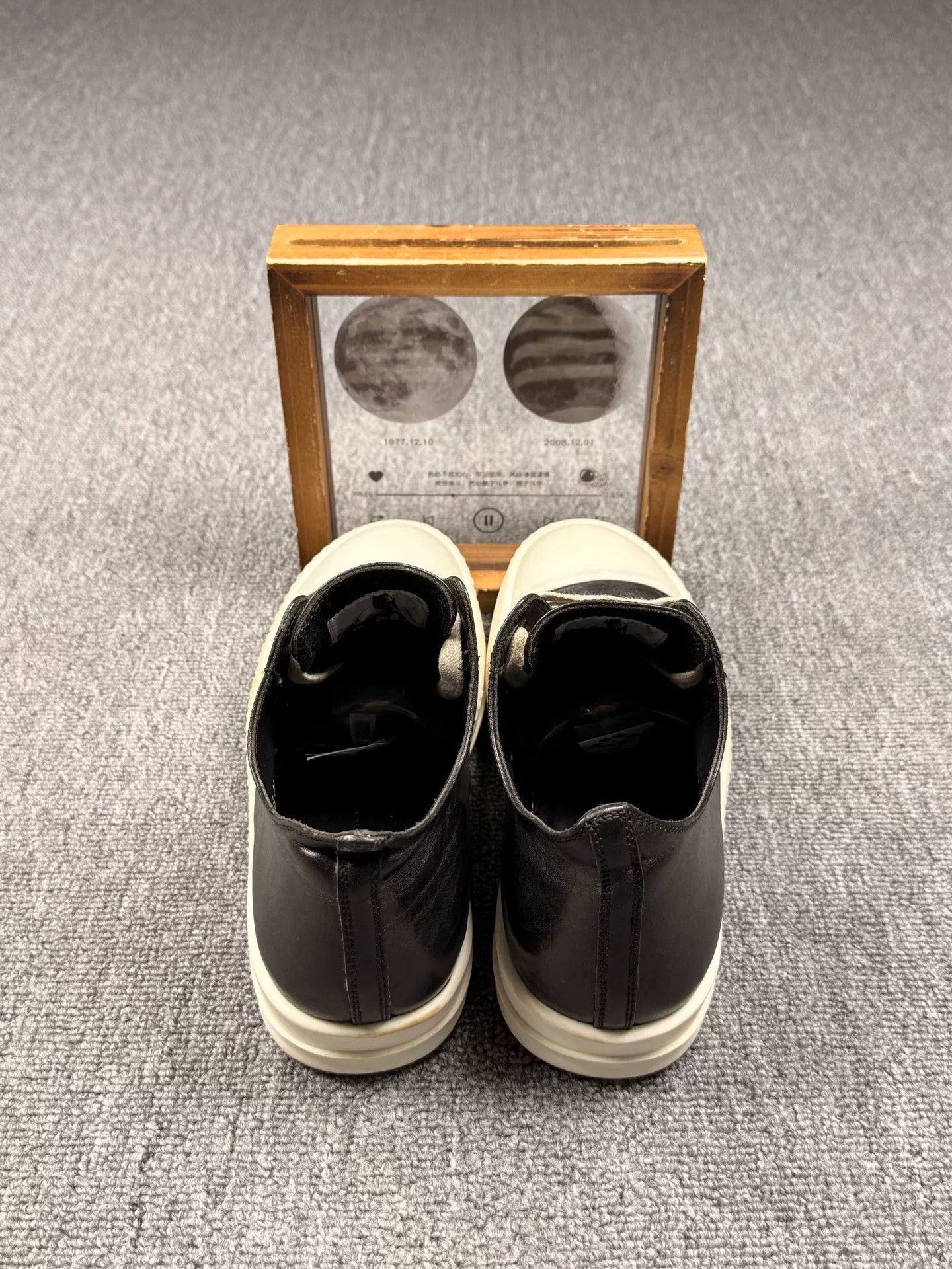 Rick Owens Rick Owens Leather Black Lowtop Sneakers 5.5 Men Size US 5.5 / EU 38 - 5 Thumbnail