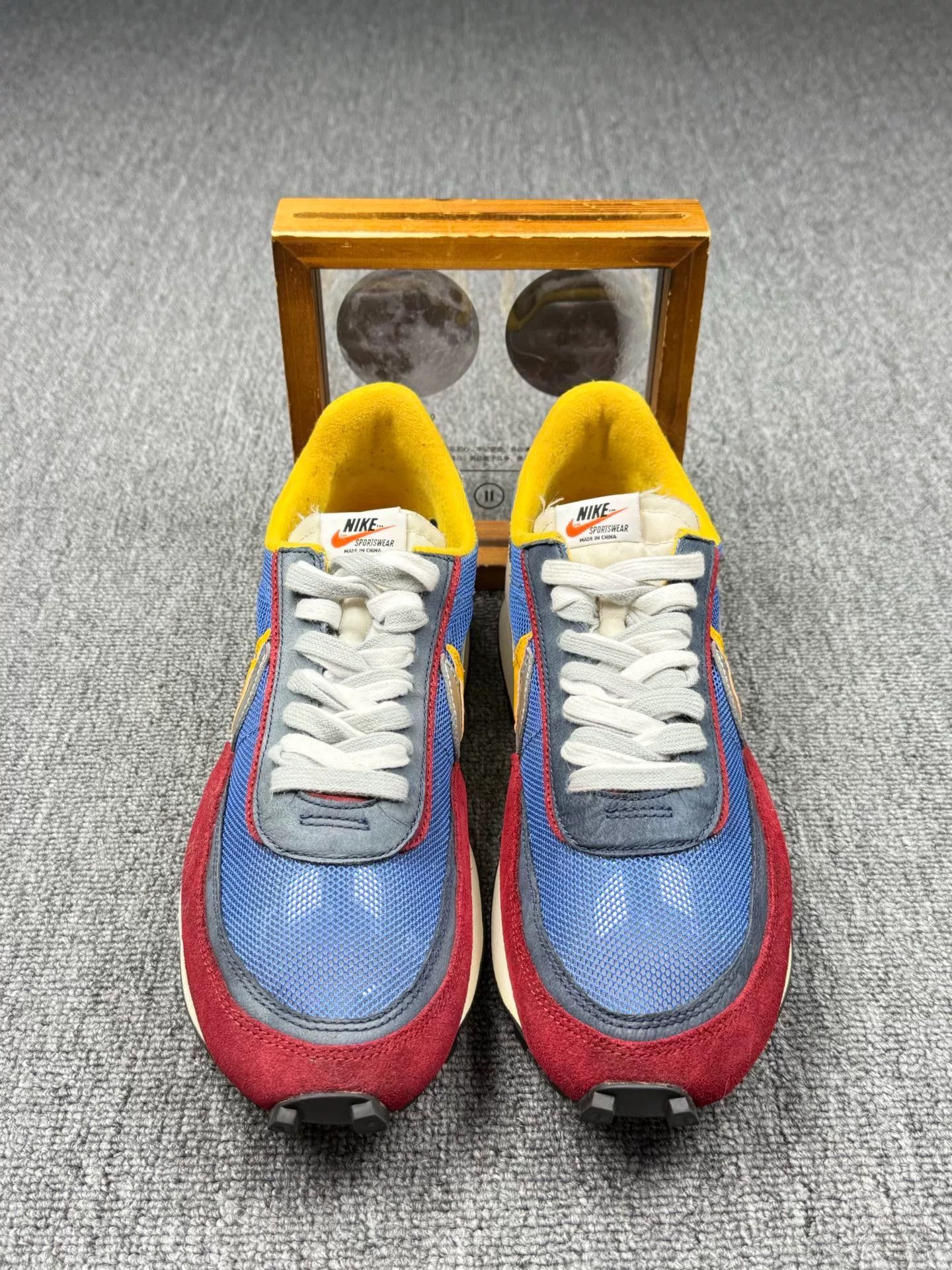 Sacai Sacai Blue Lowtop Sneakers 11 Men Size US 11 / EU 44 - 4 Thumbnail