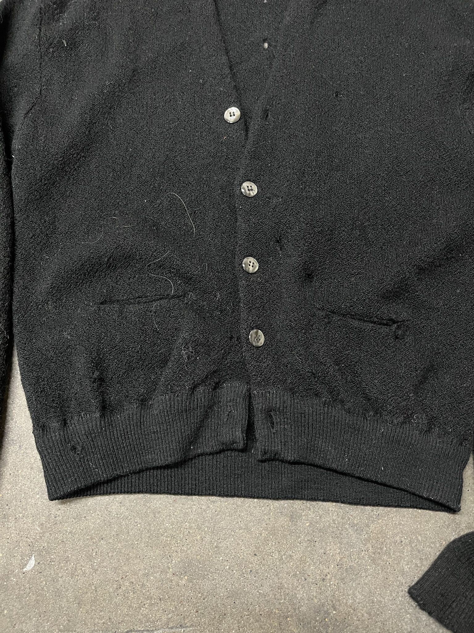 Vintage Vintage 1980s Sears Alpaca Wool Knit Cardigan Size XL Size US XL / EU 56 / 4 - 4 Thumbnail